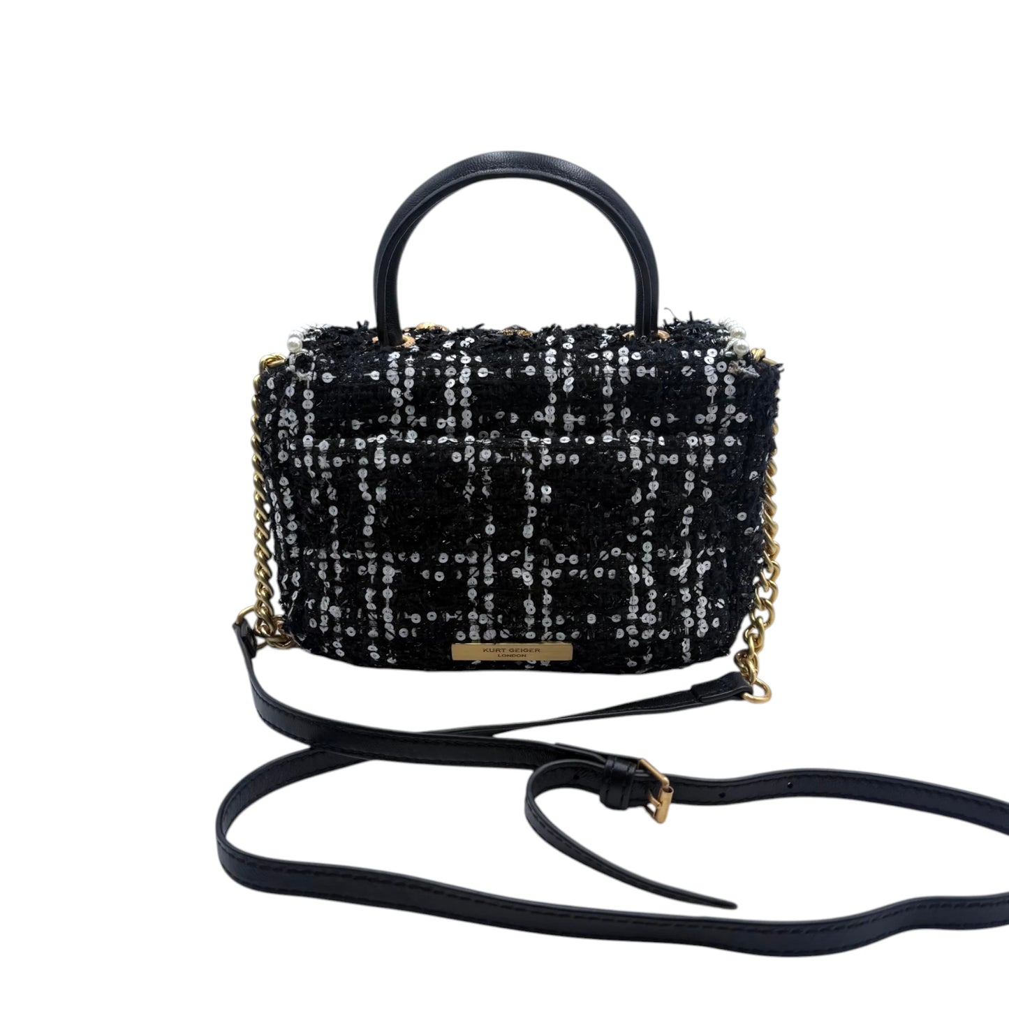 Kurt Geiger London Mini Kensington Tweed Bag