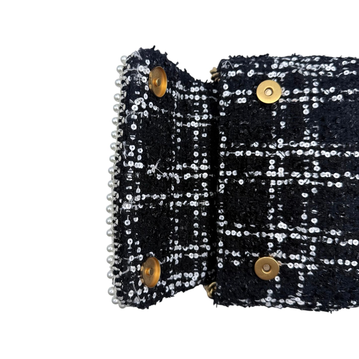 Kurt Geiger London Mini Kensington Tweed Bag