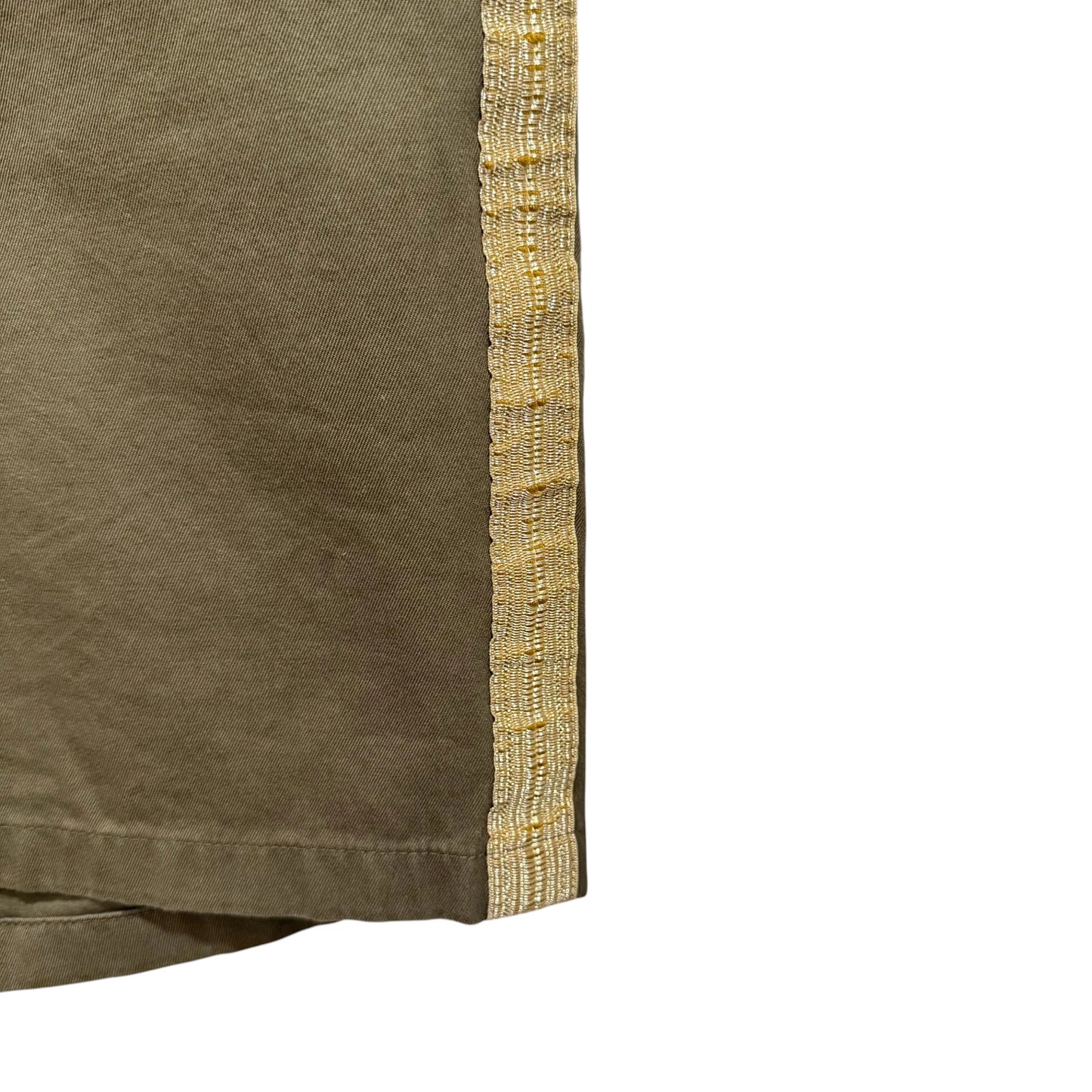 Palm Angels Olive Gold Shorts