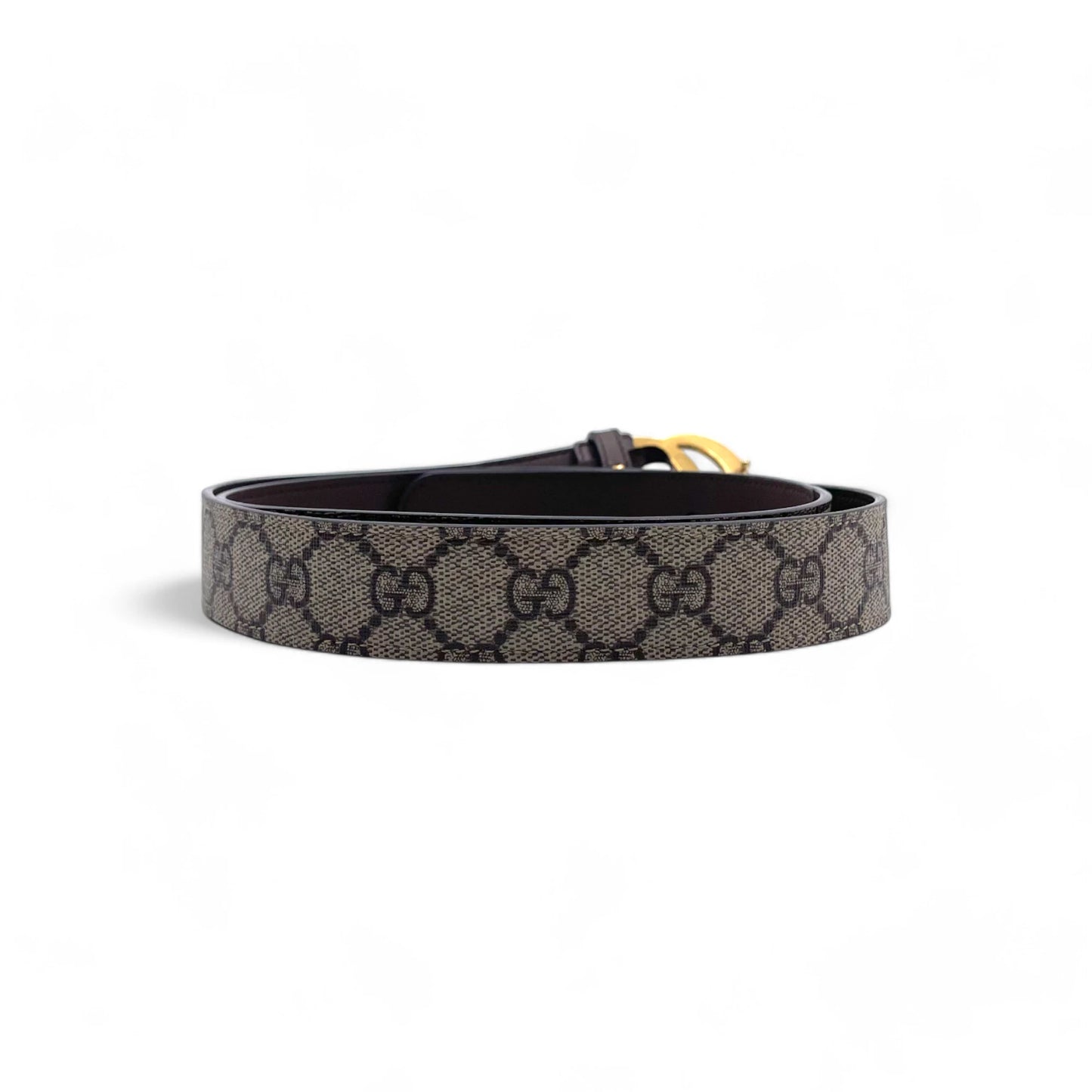 Gucci Supreme Canvas Belt Sz 105/42