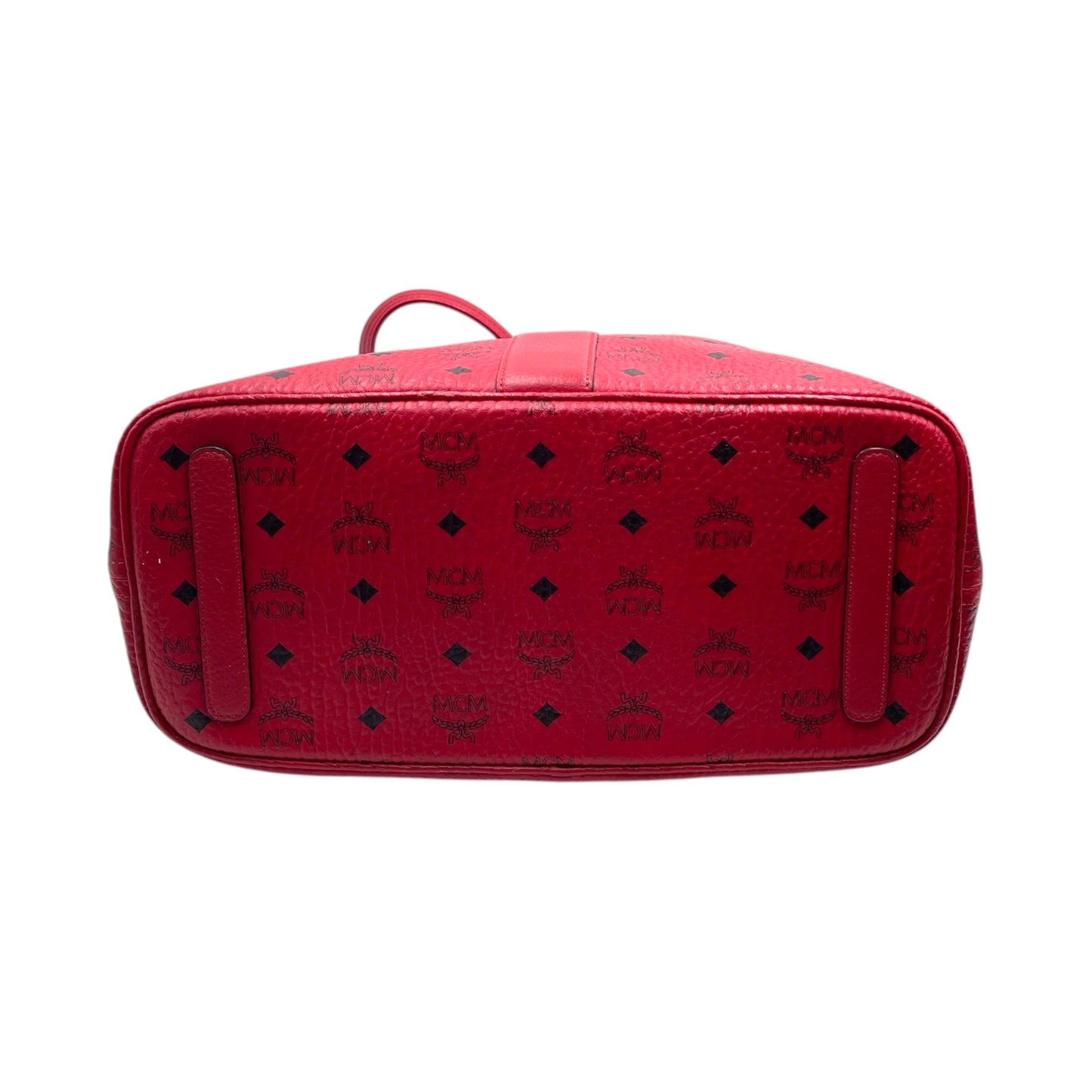 MCM Red Reversible Tote