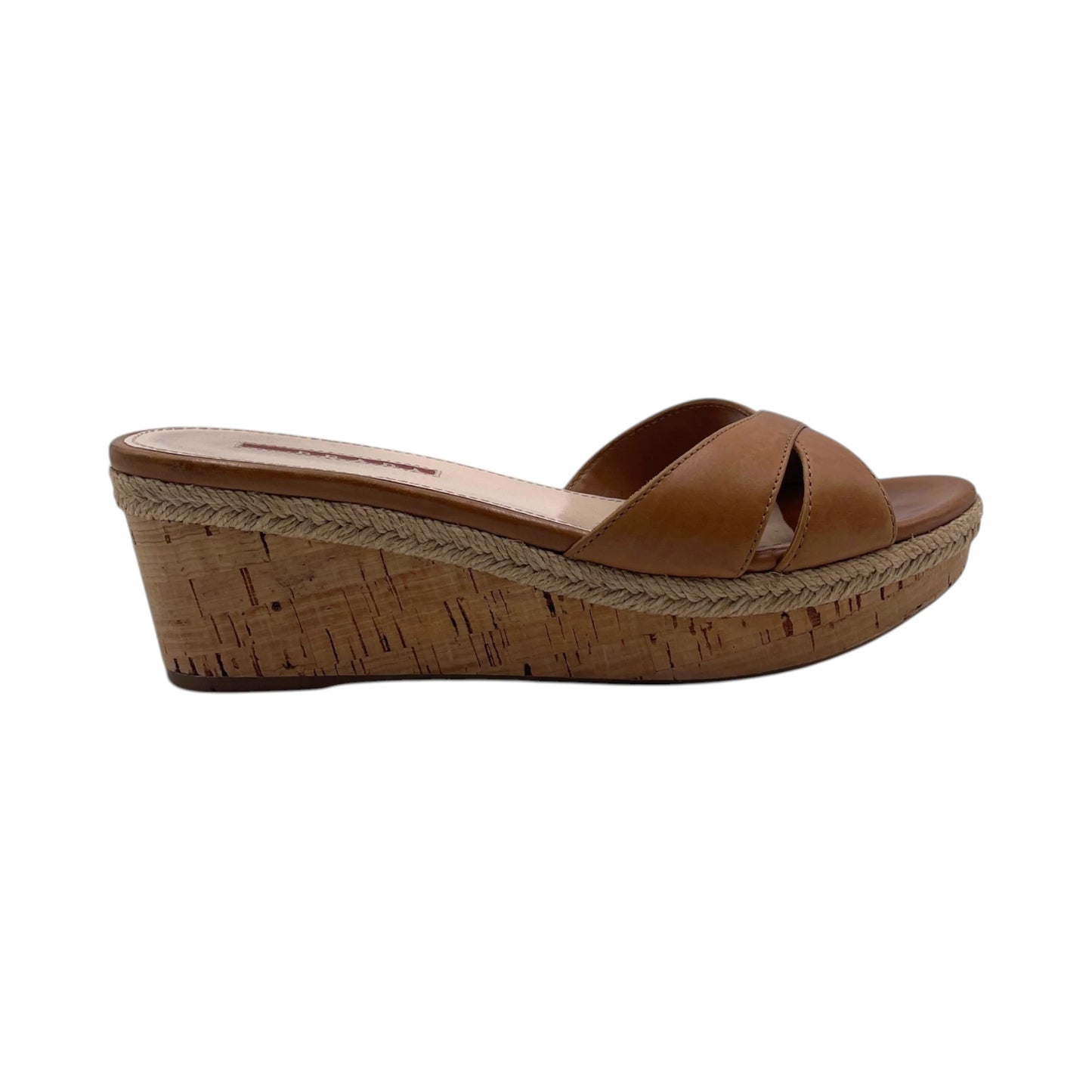 Prada Leather Wedge