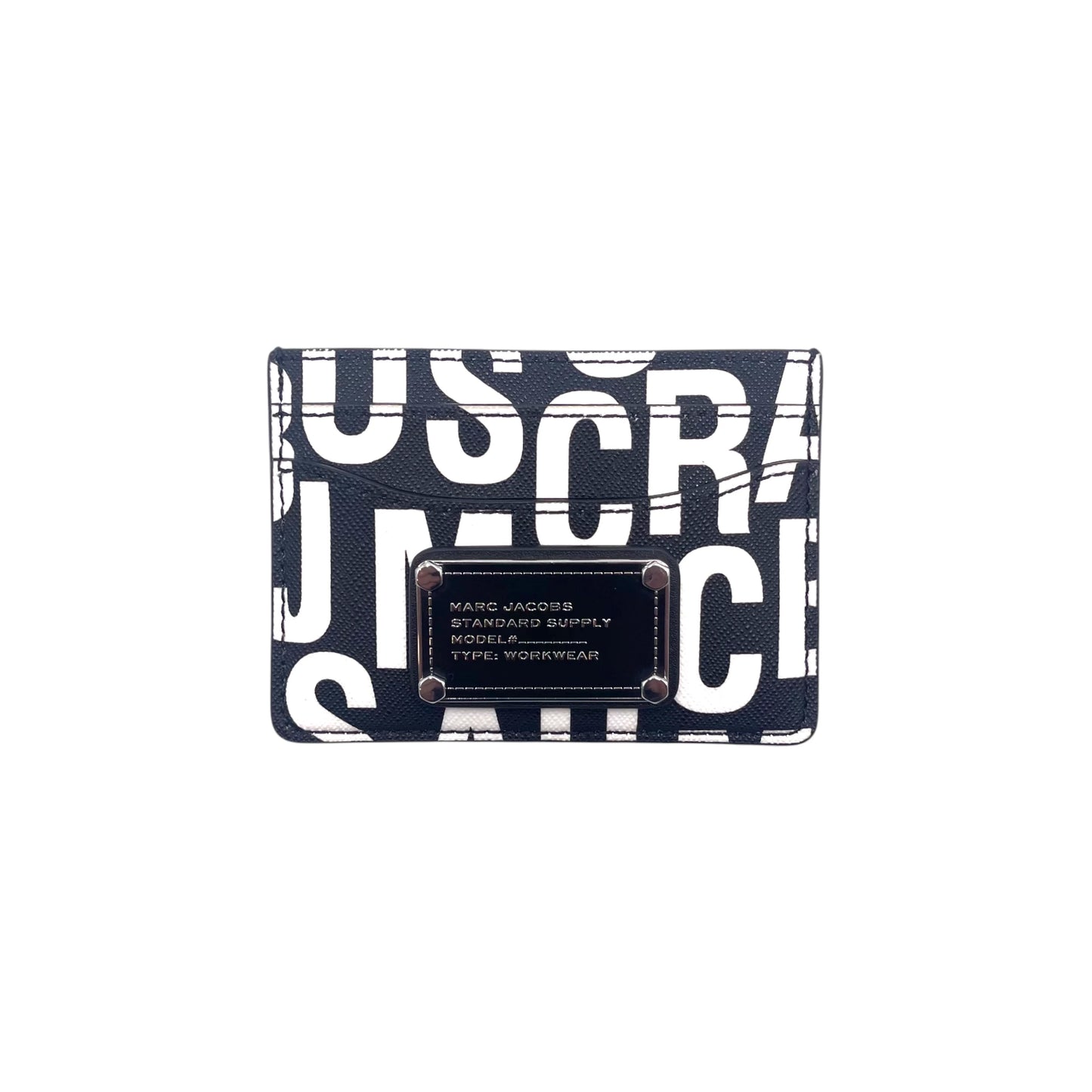 Marc Jacobs Jumbled Logo Card Wallet