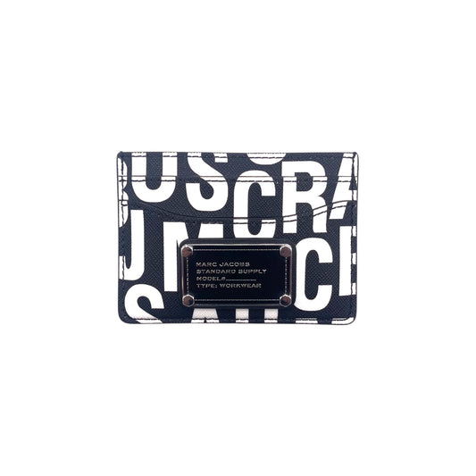 Marc Jacobs Jumbled Logo Card Wallet
