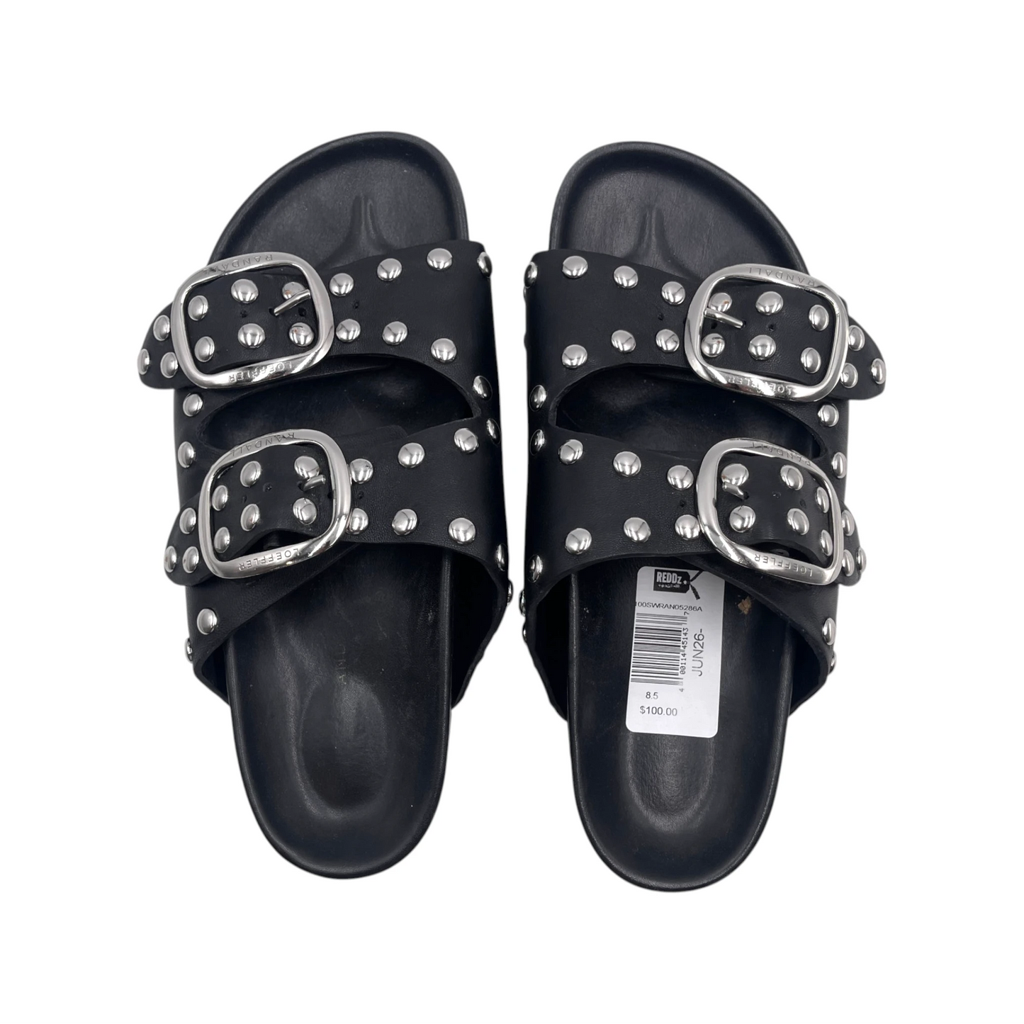 Loeffler Randal Jack Leather Sandal