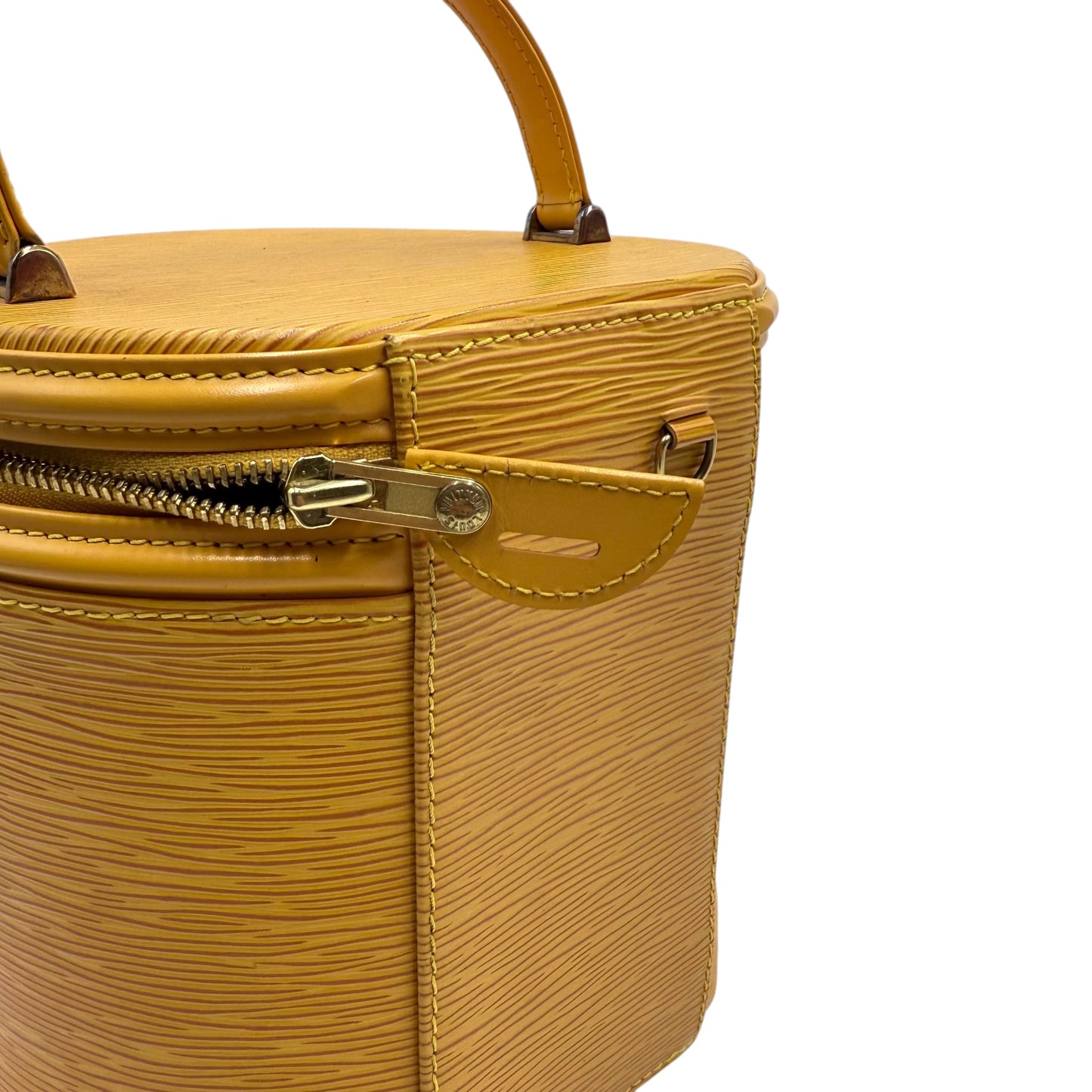 Louis Vuitton Yellow Epi Cannes Vanity Bag