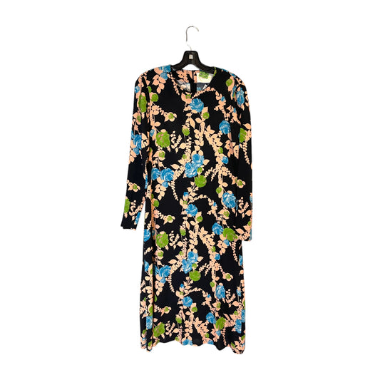La Double J Flora Print Long Dress - M