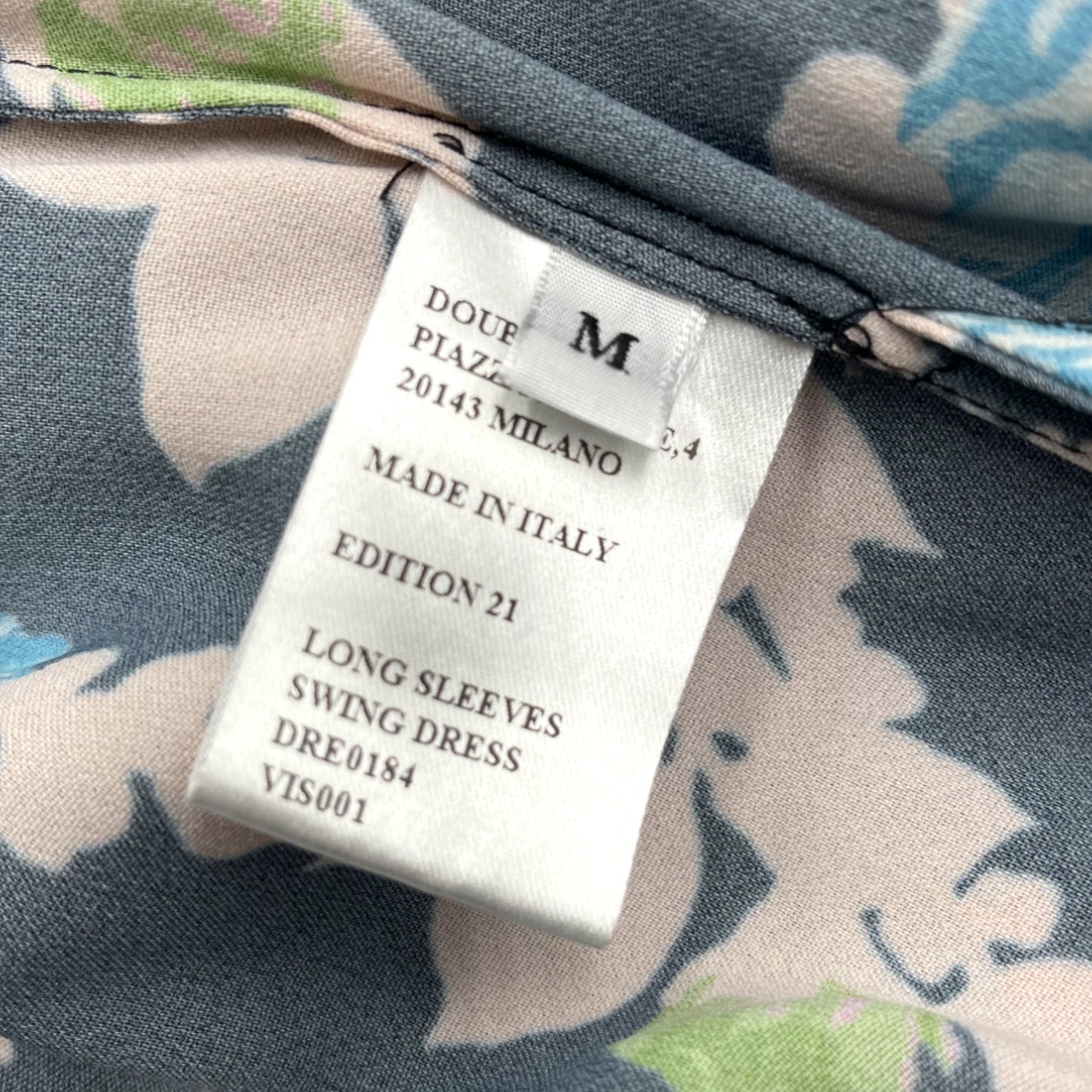 La Double J Flora Print Long Dress - M
