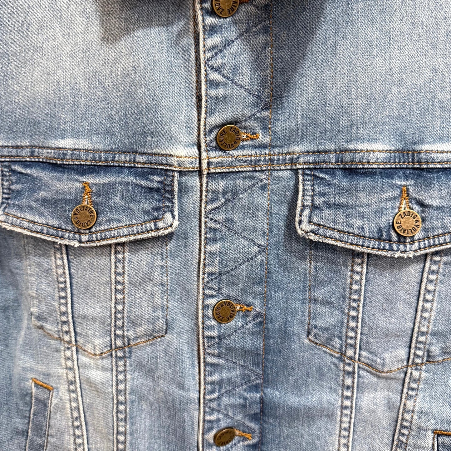 Zadig & Voltaire Rock Denim Jacket