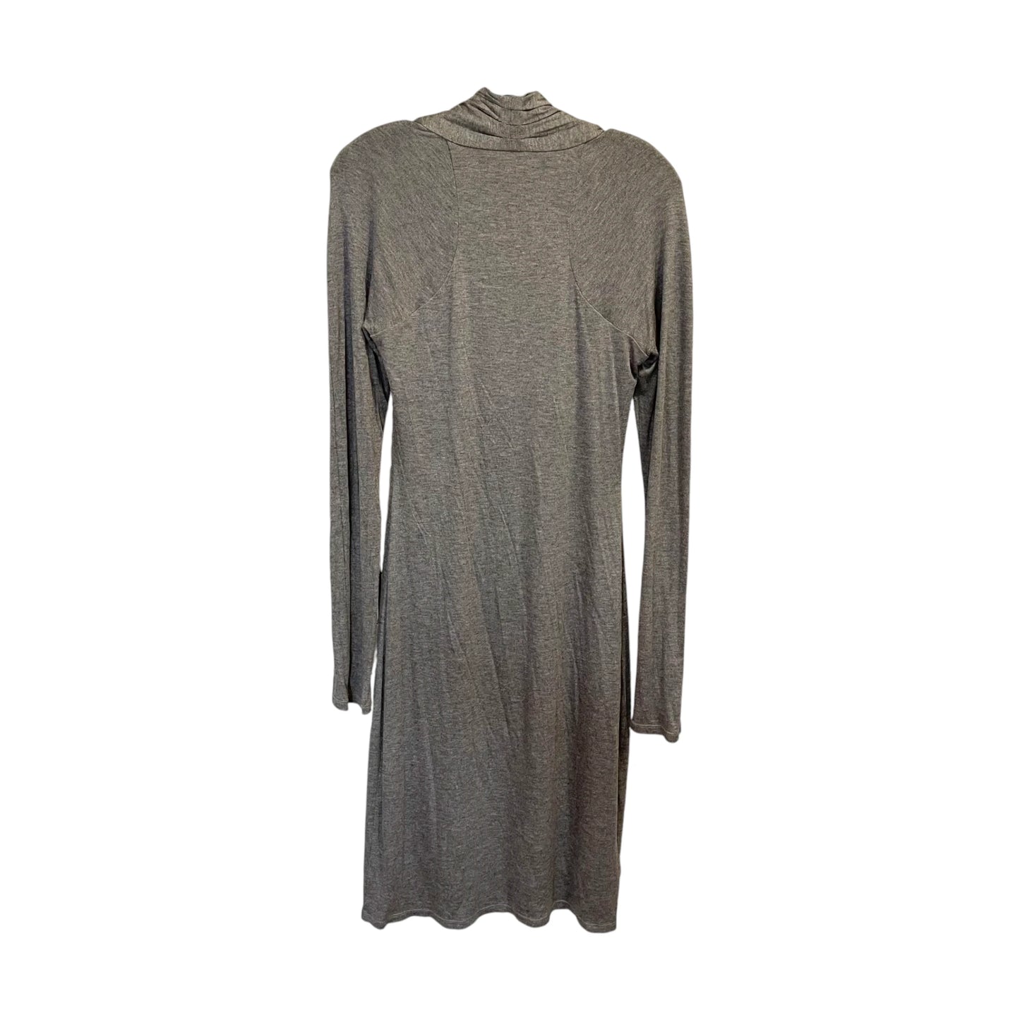 McQueen Grey V Neck Dress - L