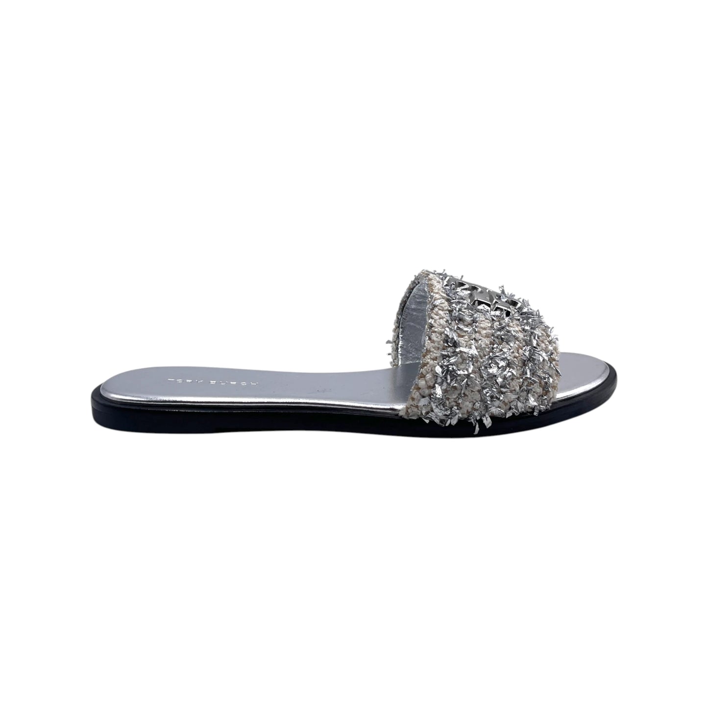 Tory Burch Tweed Slides