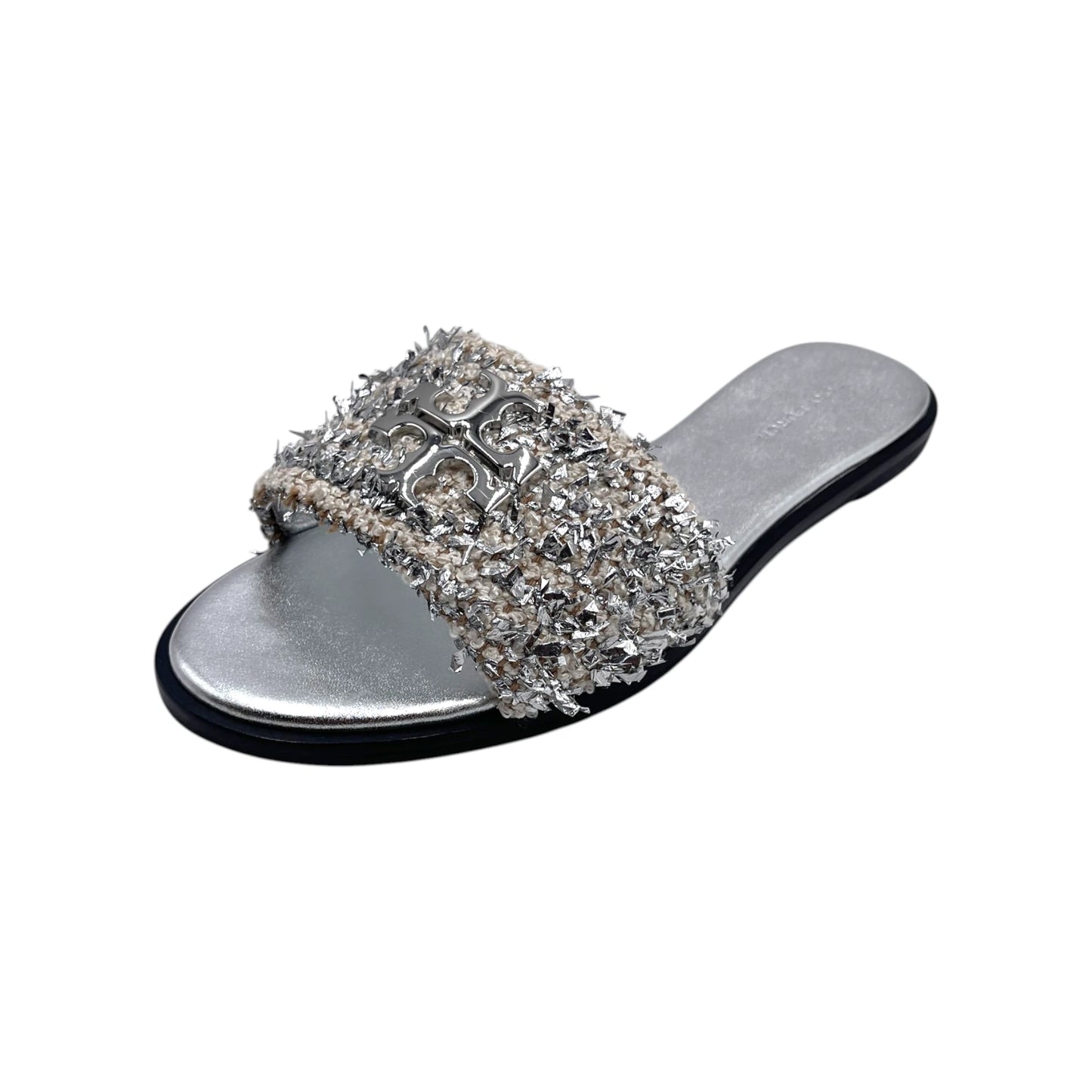 Tory Burch Tweed Slides
