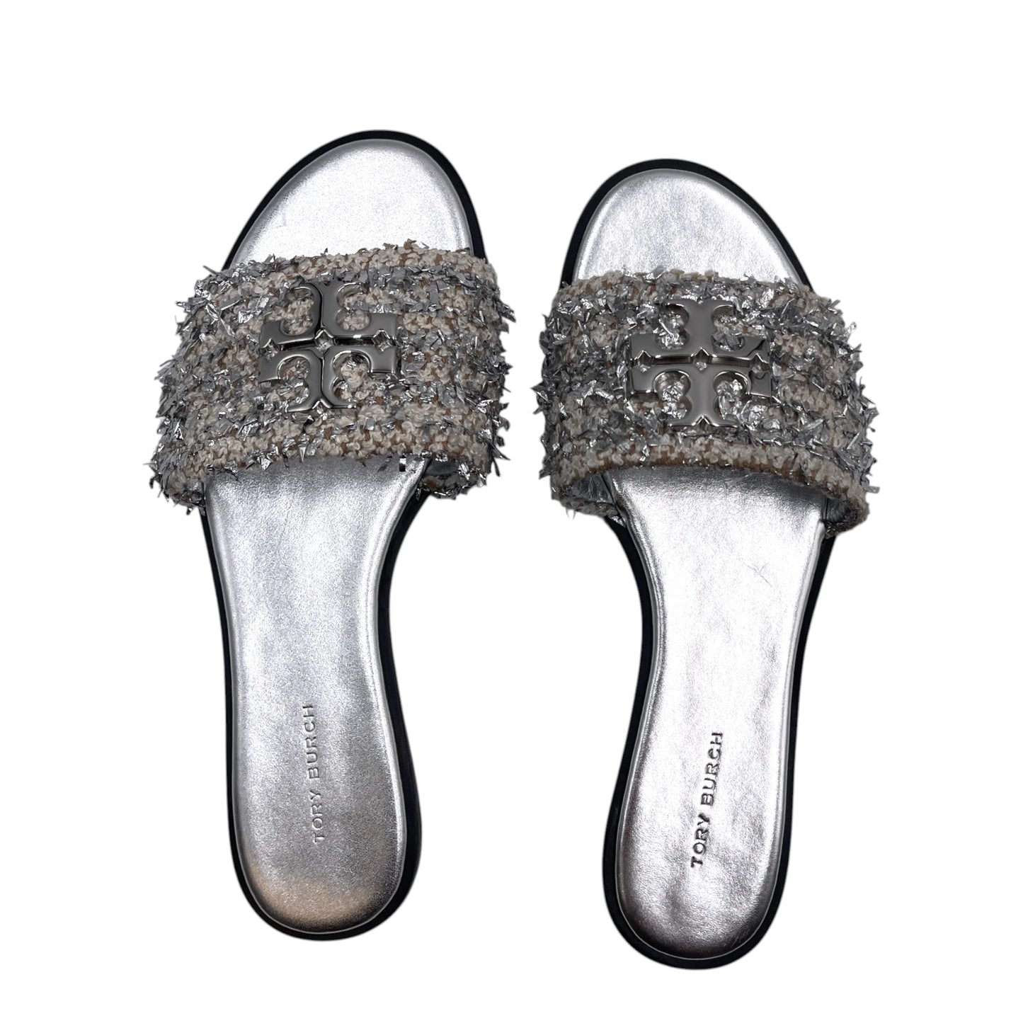 Tory Burch Tweed Slides