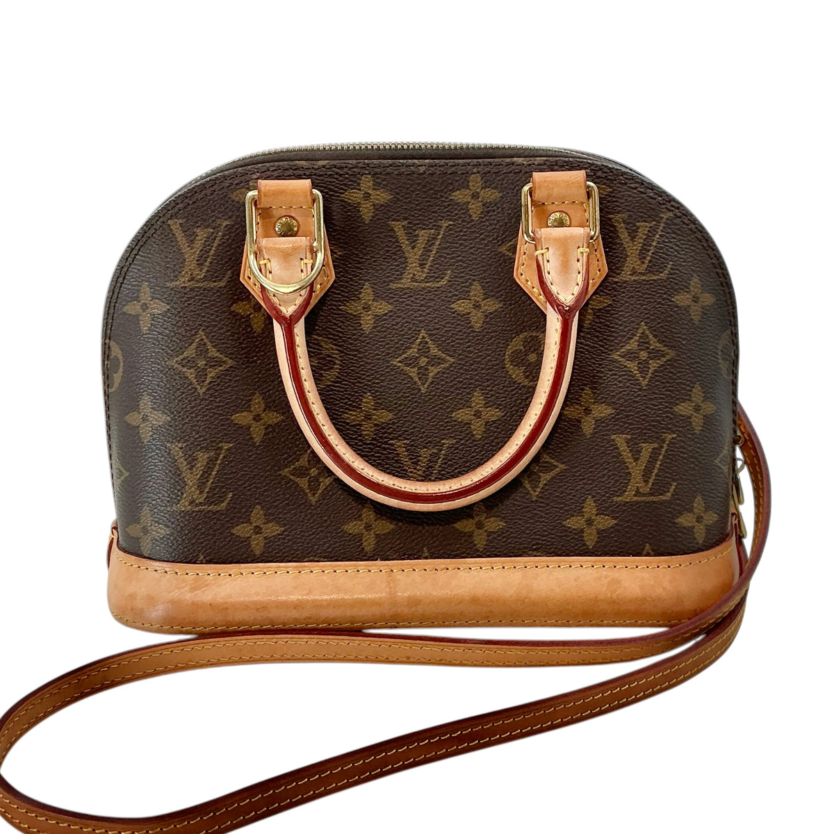 Louis Vuitton Monogram Alma BB Handbag & Crossbody Bag