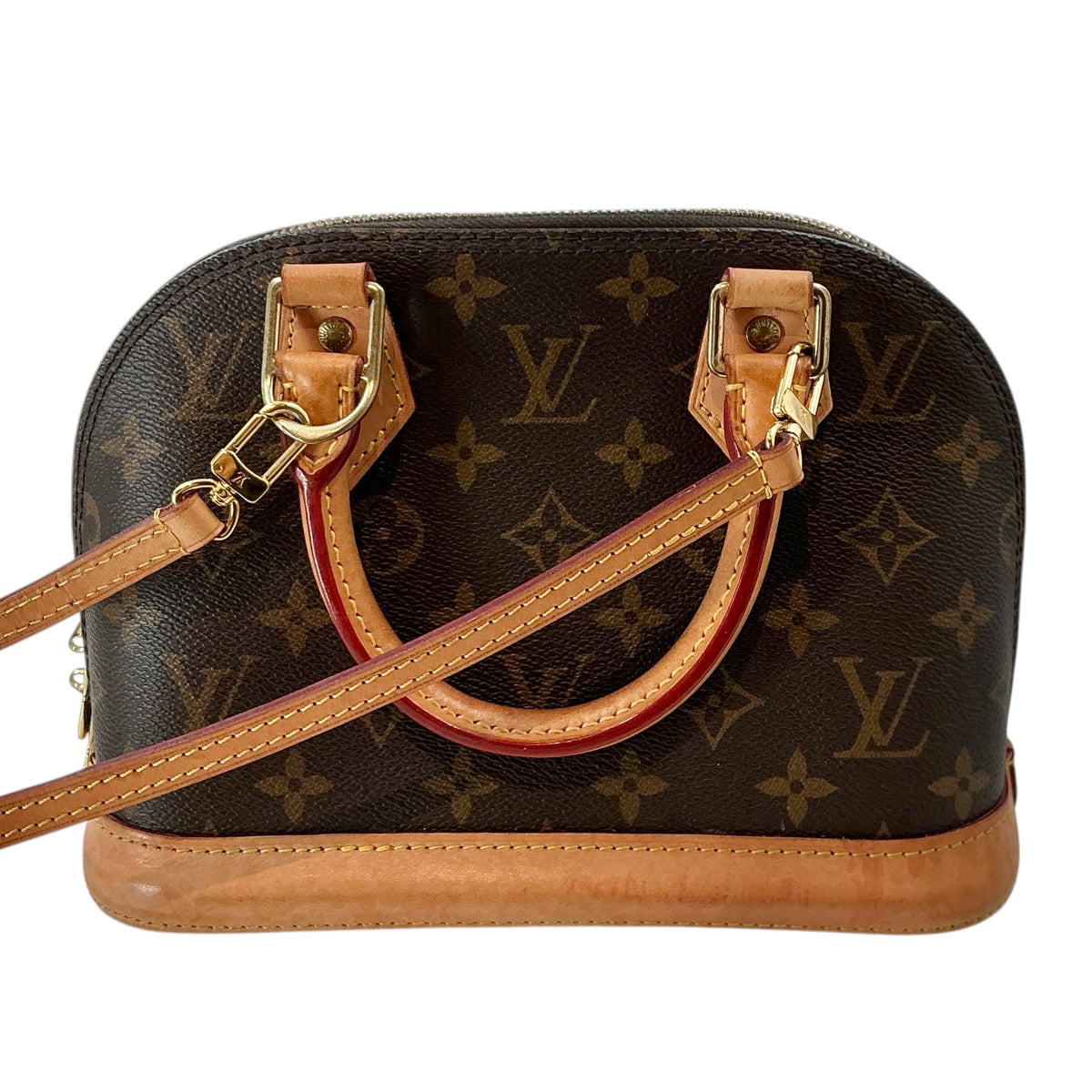 Louis Vuitton Monogram Alma BB Handbag & Crossbody Bag