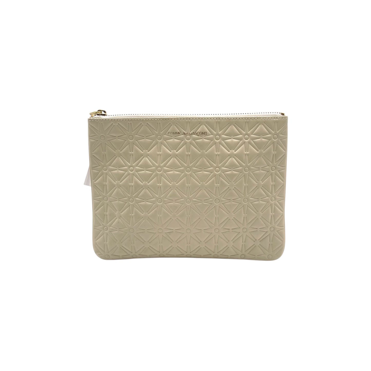 Comme Des Garcons Star Embossed Pouch