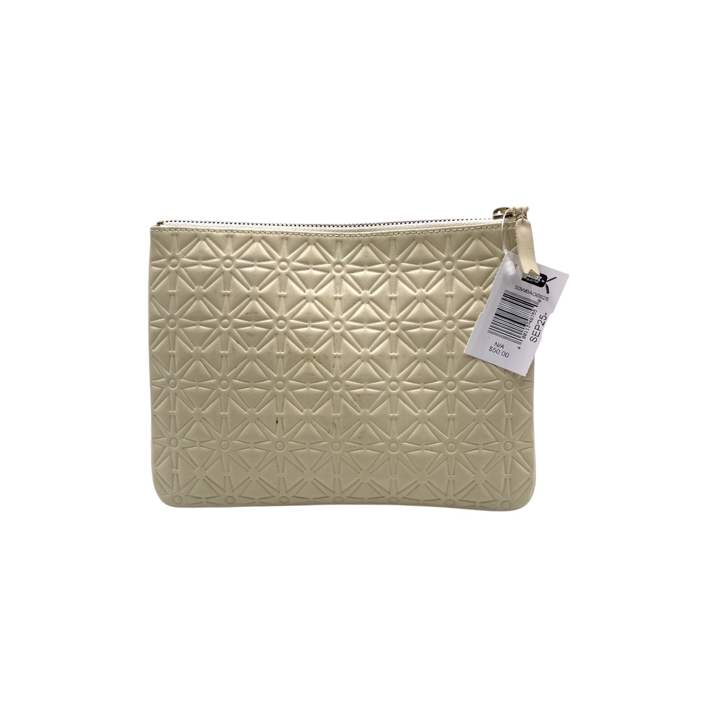 Comme Des Garcons Star Embossed Pouch
