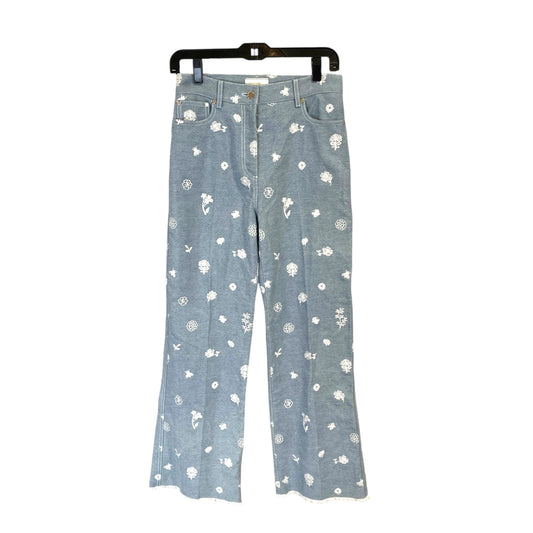 Longchamp Embroidered Denim
