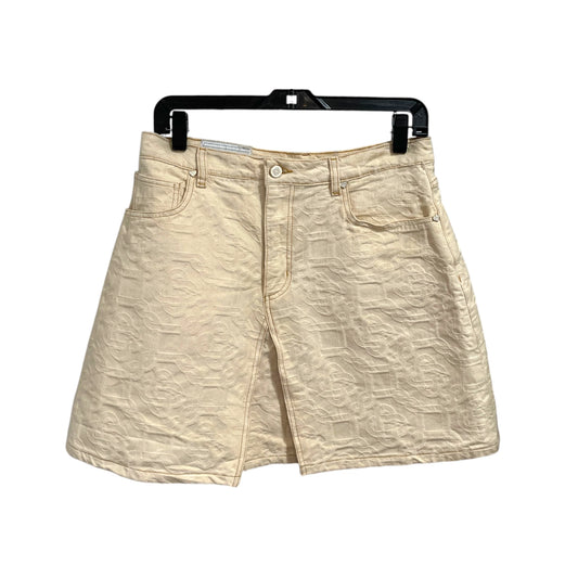 Casablanca Jacquard Denim Skirt