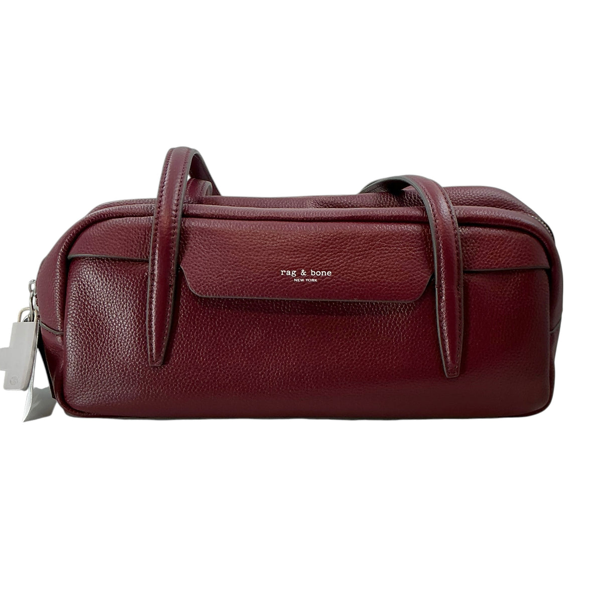 Rag & Bone Bryant Leather Satchel Bag – Burgundy / Bordeaux