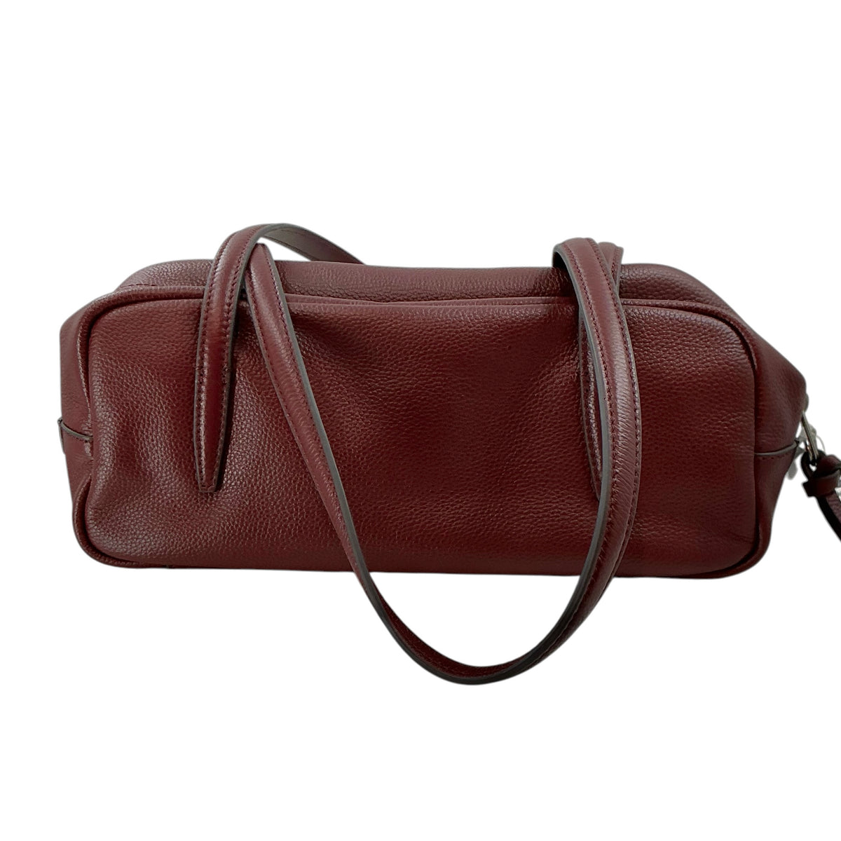 Rag & Bone Bryant Leather Satchel Bag – Burgundy / Bordeaux