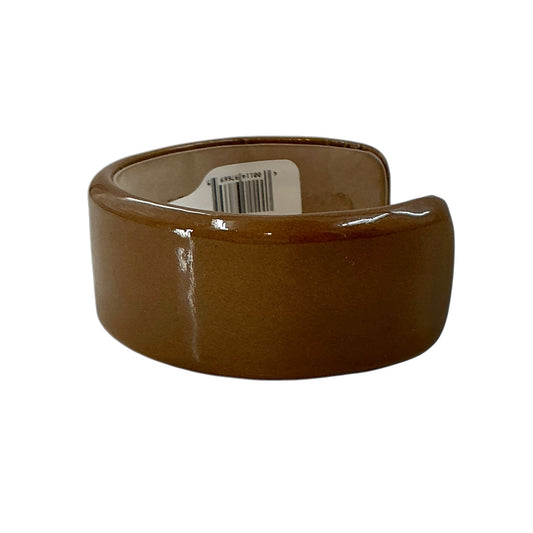 Brunello Cucinelli Smooth Resin Wide Open Cuff Bangle