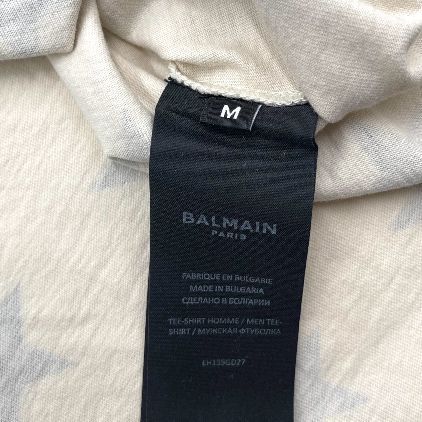 Balmain Paris Star T Men M