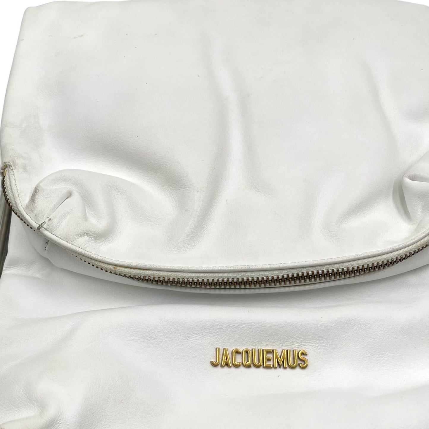 Jacquemus White Double Bag Utility belt