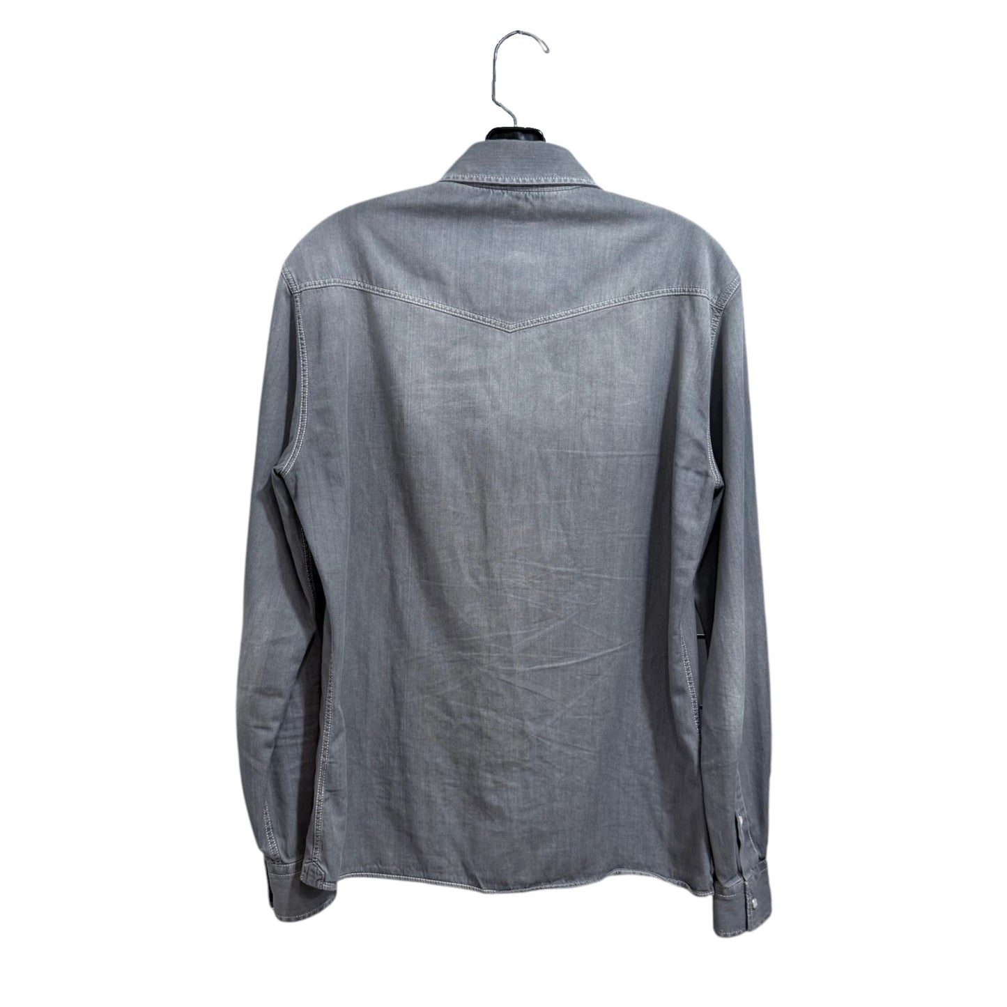 Brunello Cucinelli Grey Western Shirt