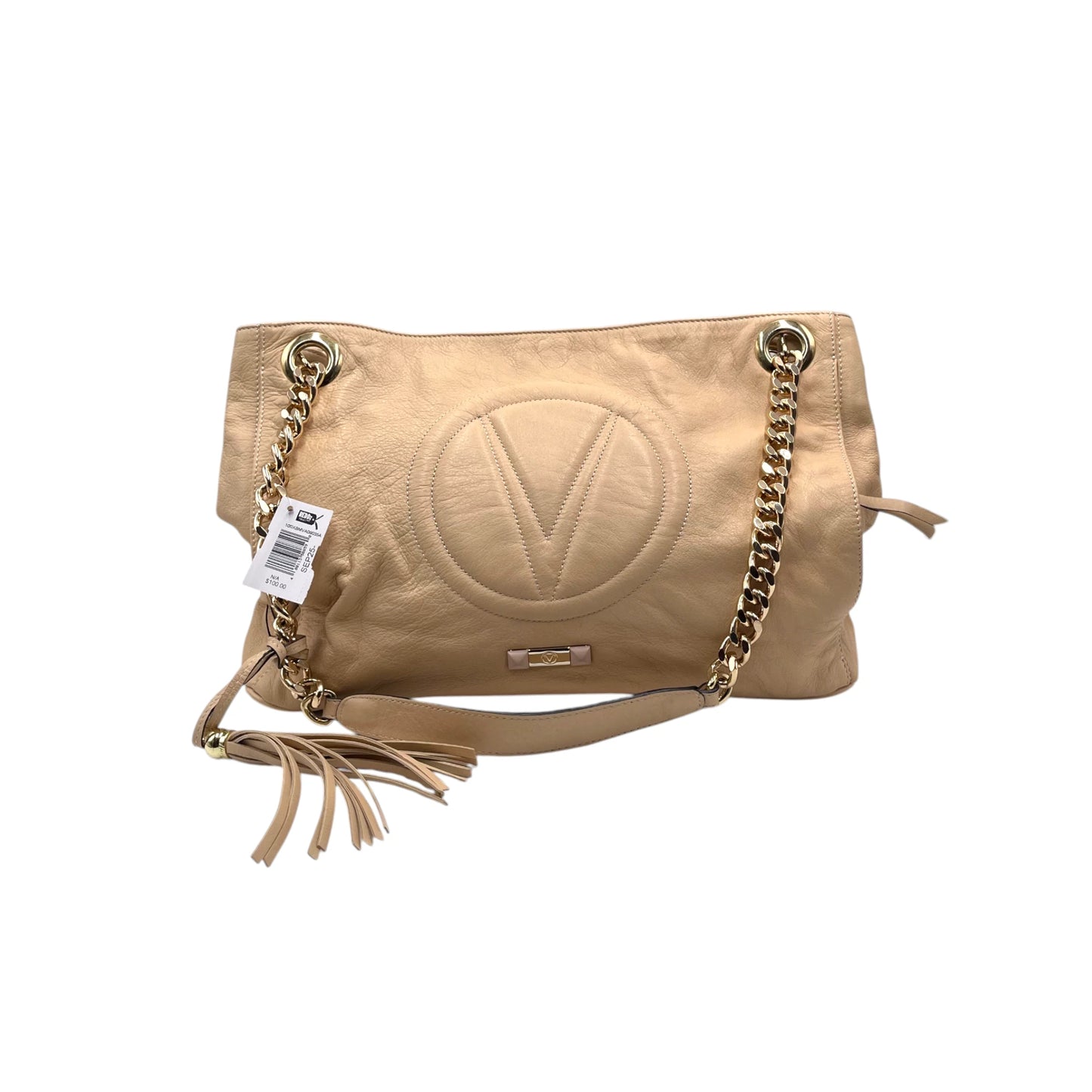 Valentino by Mario Valentino Verra Logo Shoulder Tote