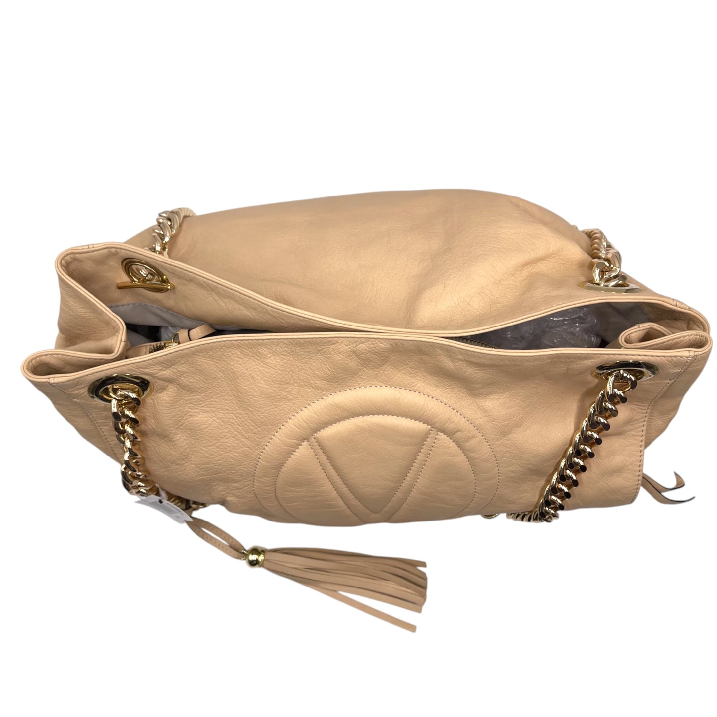 Valentino by Mario Valentino Verra Logo Shoulder Tote