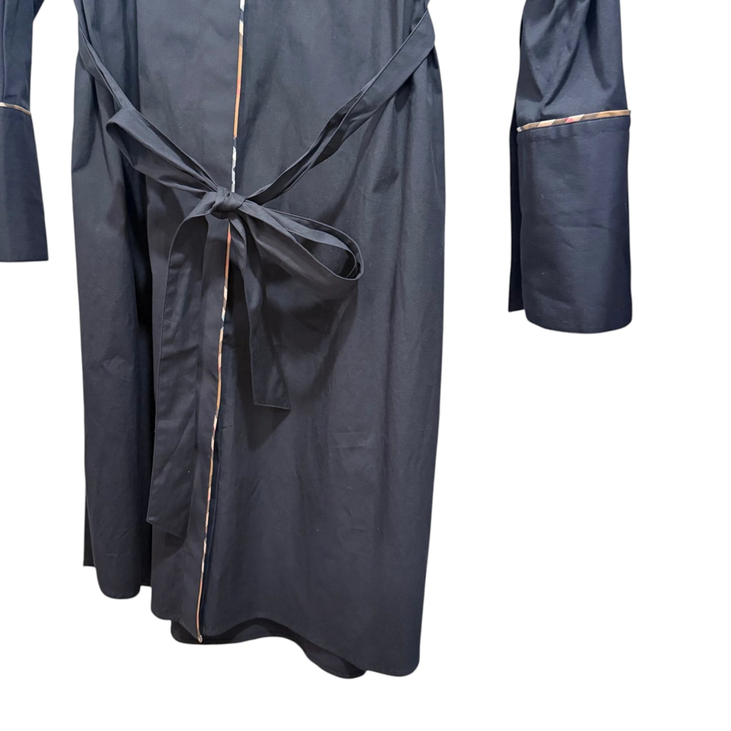 Burberry Black Belted Shirt Dress