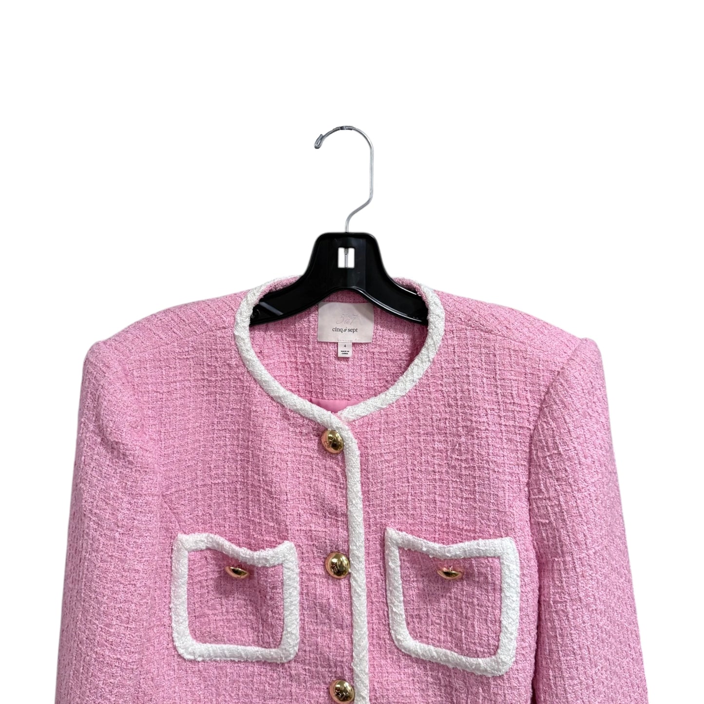 Cinq à Sept Auden Contrast Trim Jacket