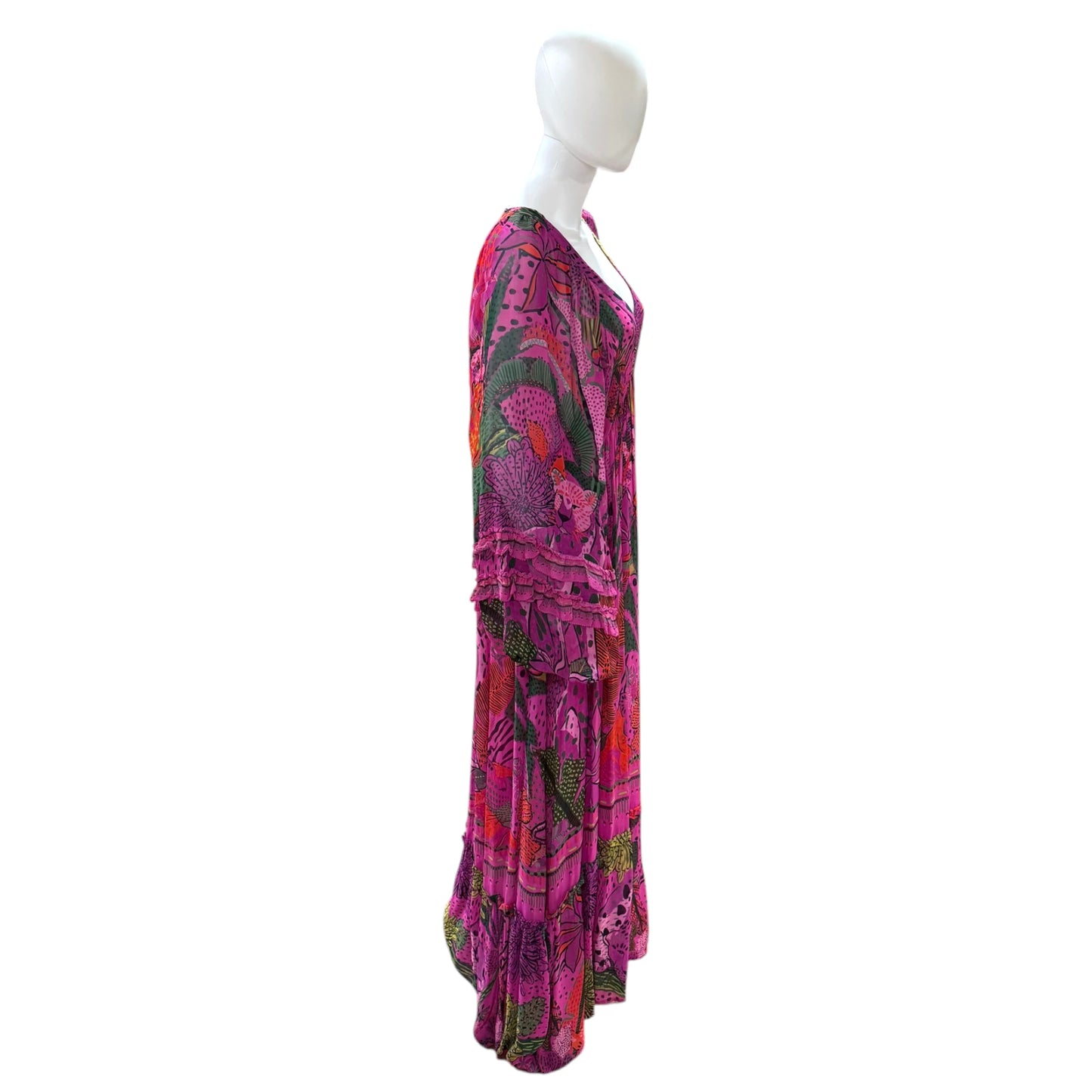 Farm Rio Cool Leopards Maxi Dress