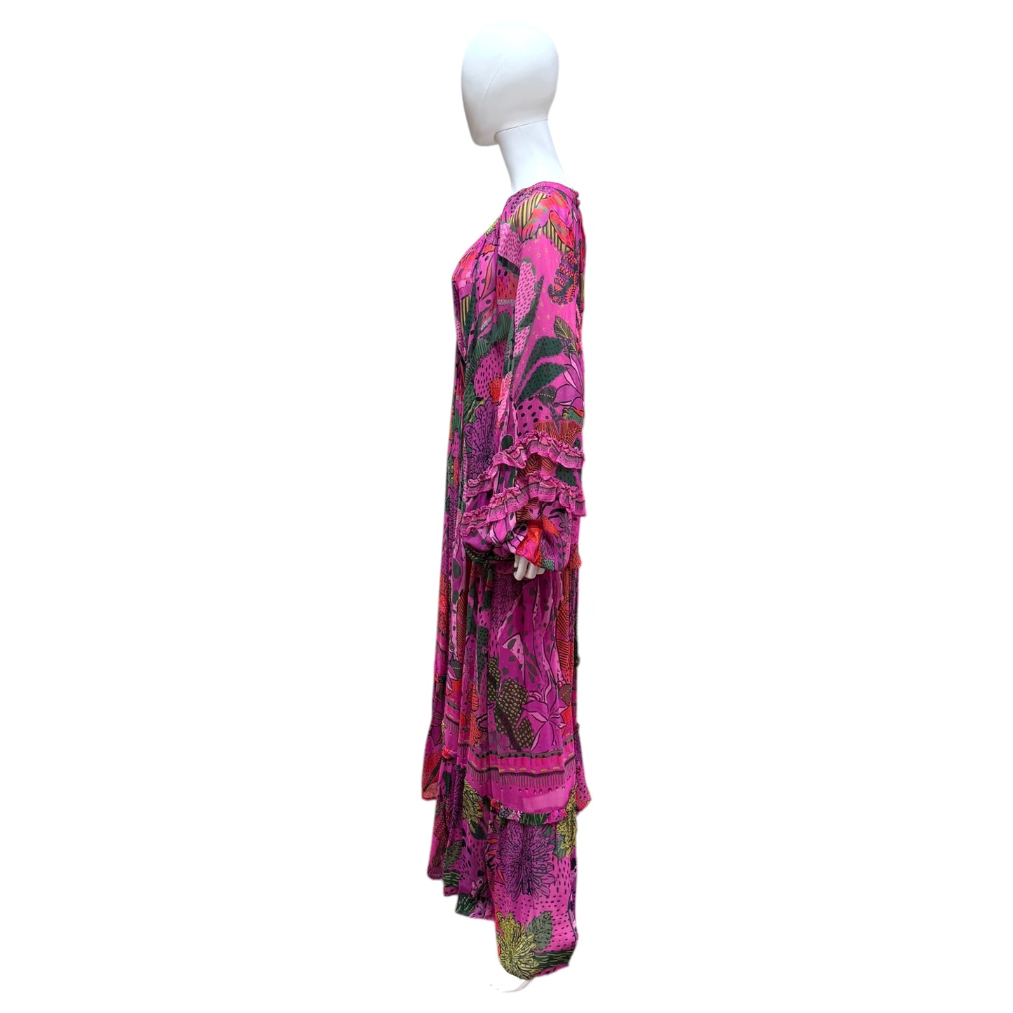 Farm Rio Cool Leopards Maxi Dress