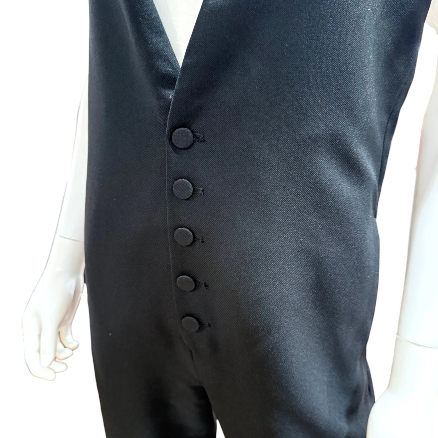 Random Identities Halter Jumpsuit