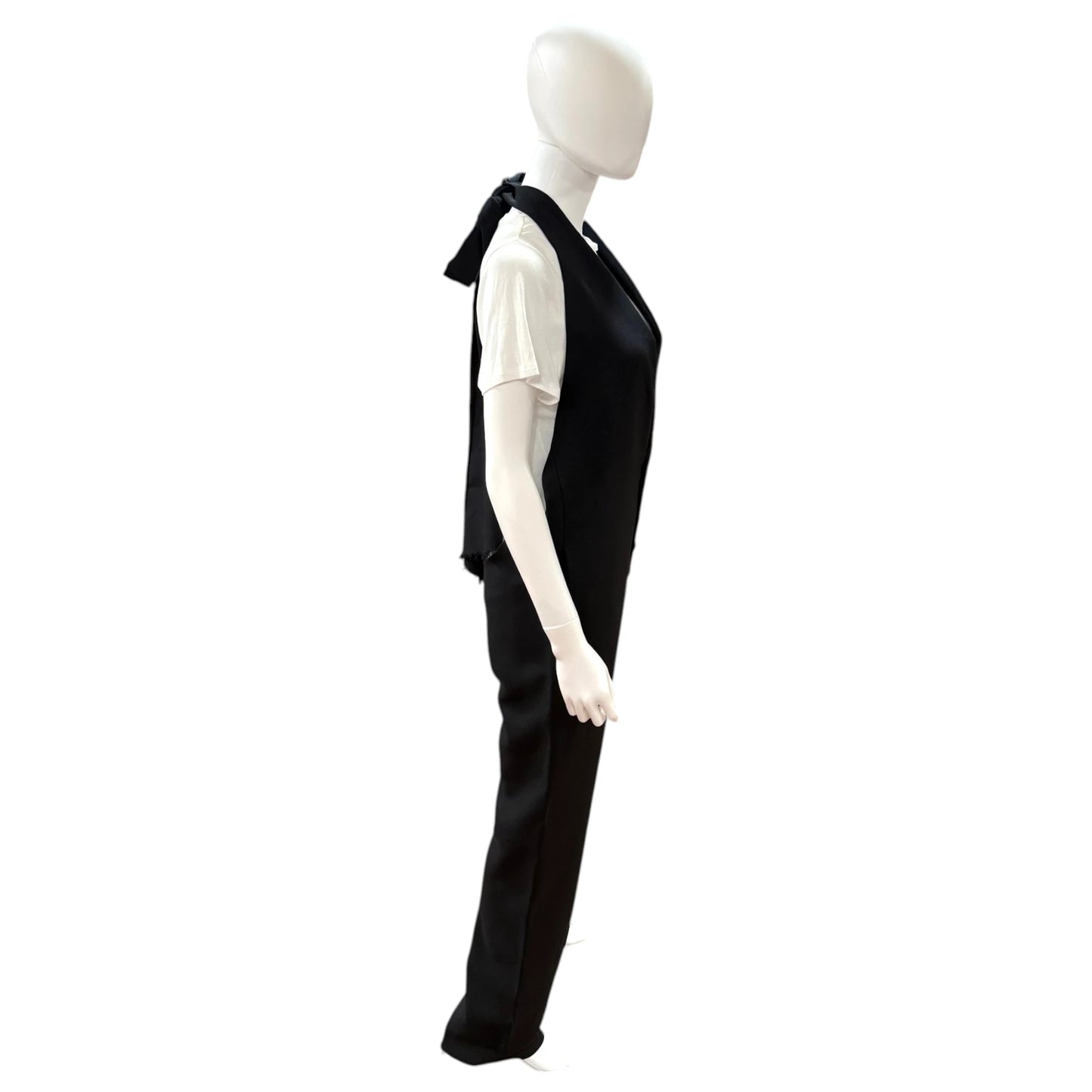 Random Identities Halter Jumpsuit