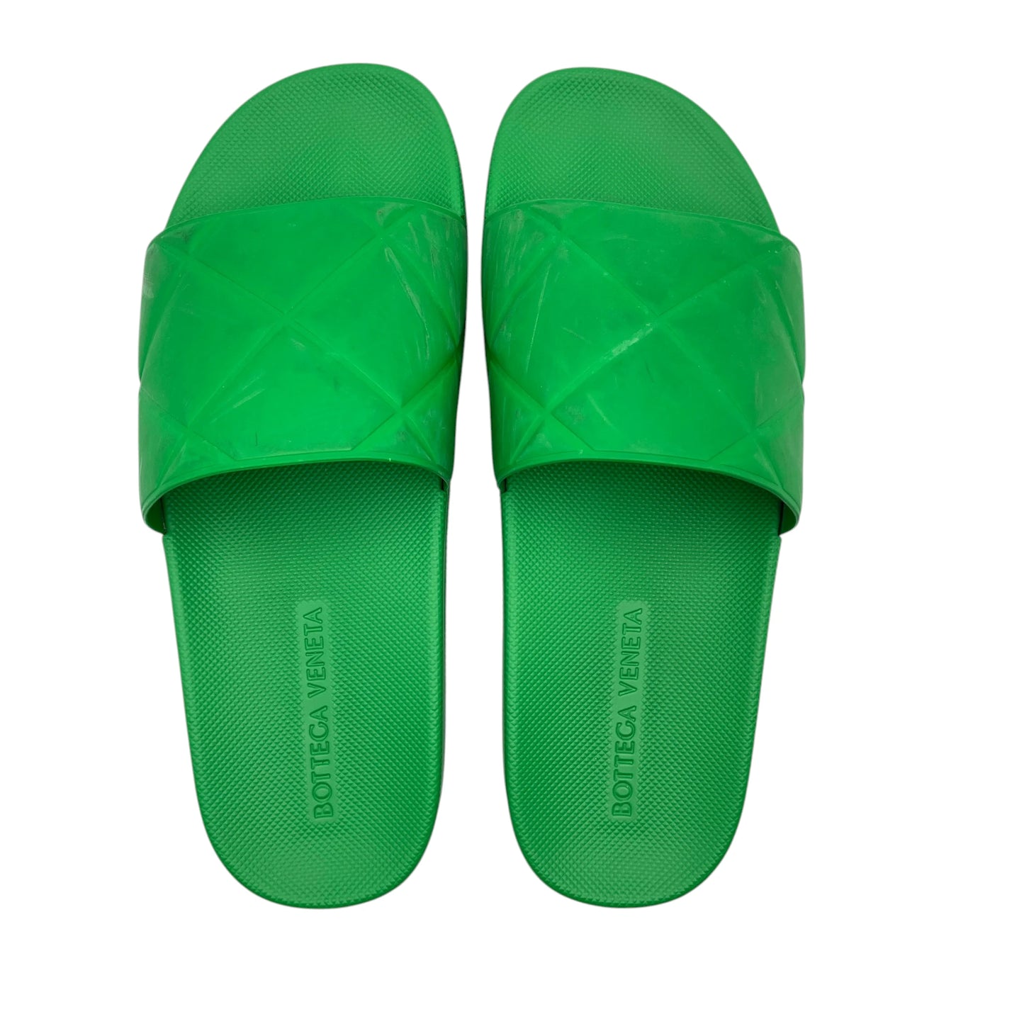 Bottega Veneta Intrecciato Rubber Slides