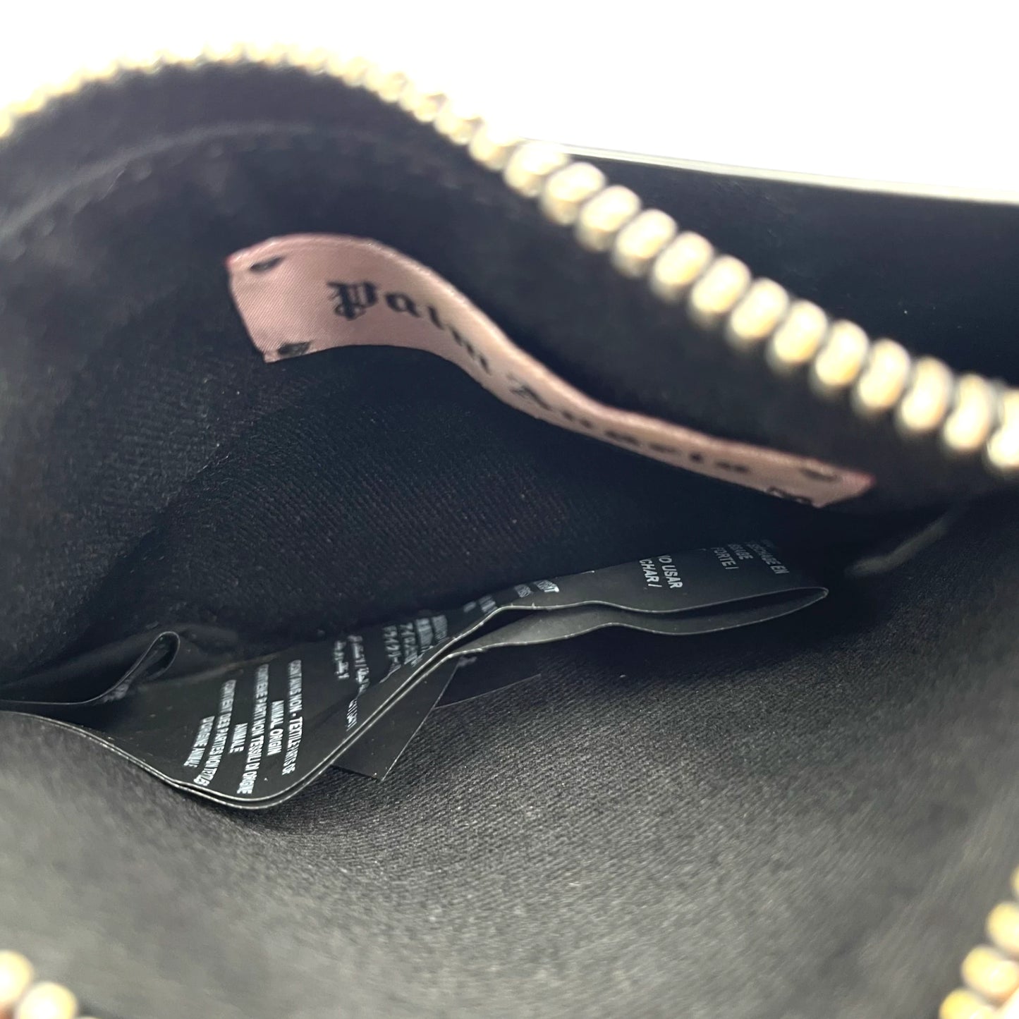 Palm Angels Bear Coin Purse In Black