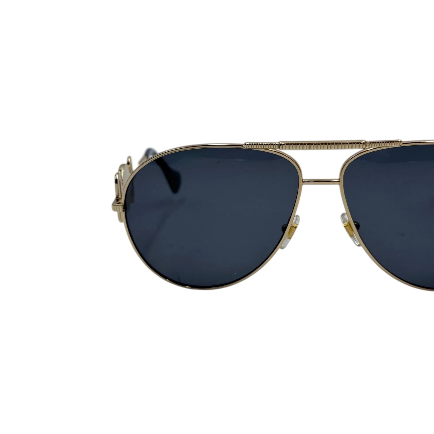 Versace Medusa Aviator Gold Sunglasses