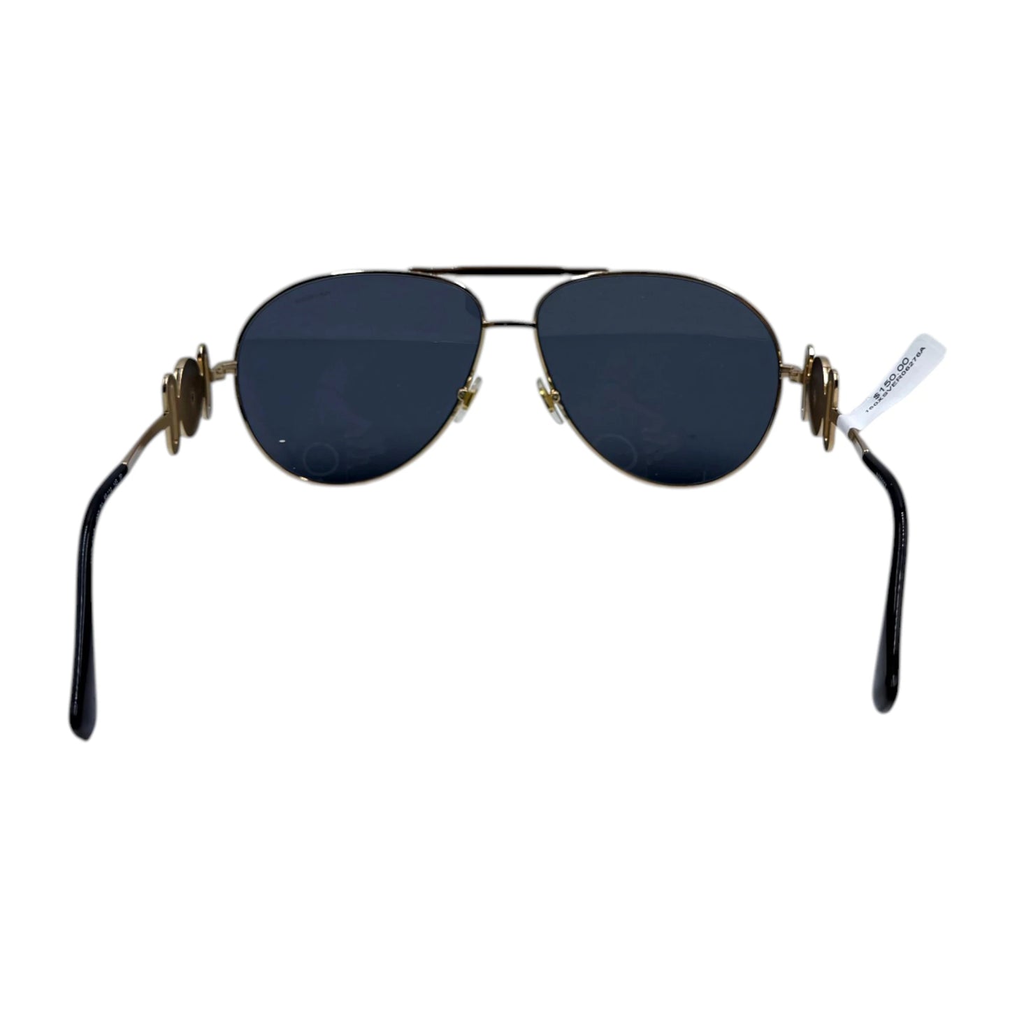 Versace Medusa Aviator Gold Sunglasses