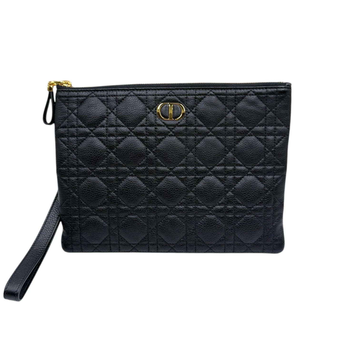 Christian Dior Black Caro Daily Pouch