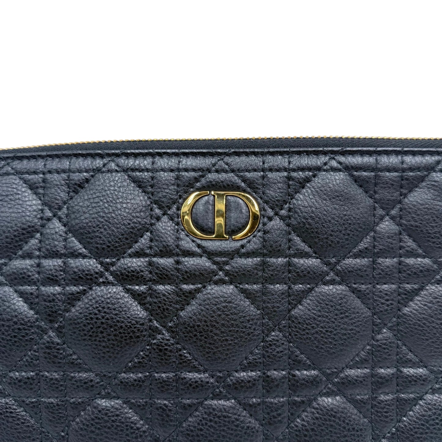 Christian Dior Black Caro Daily Pouch