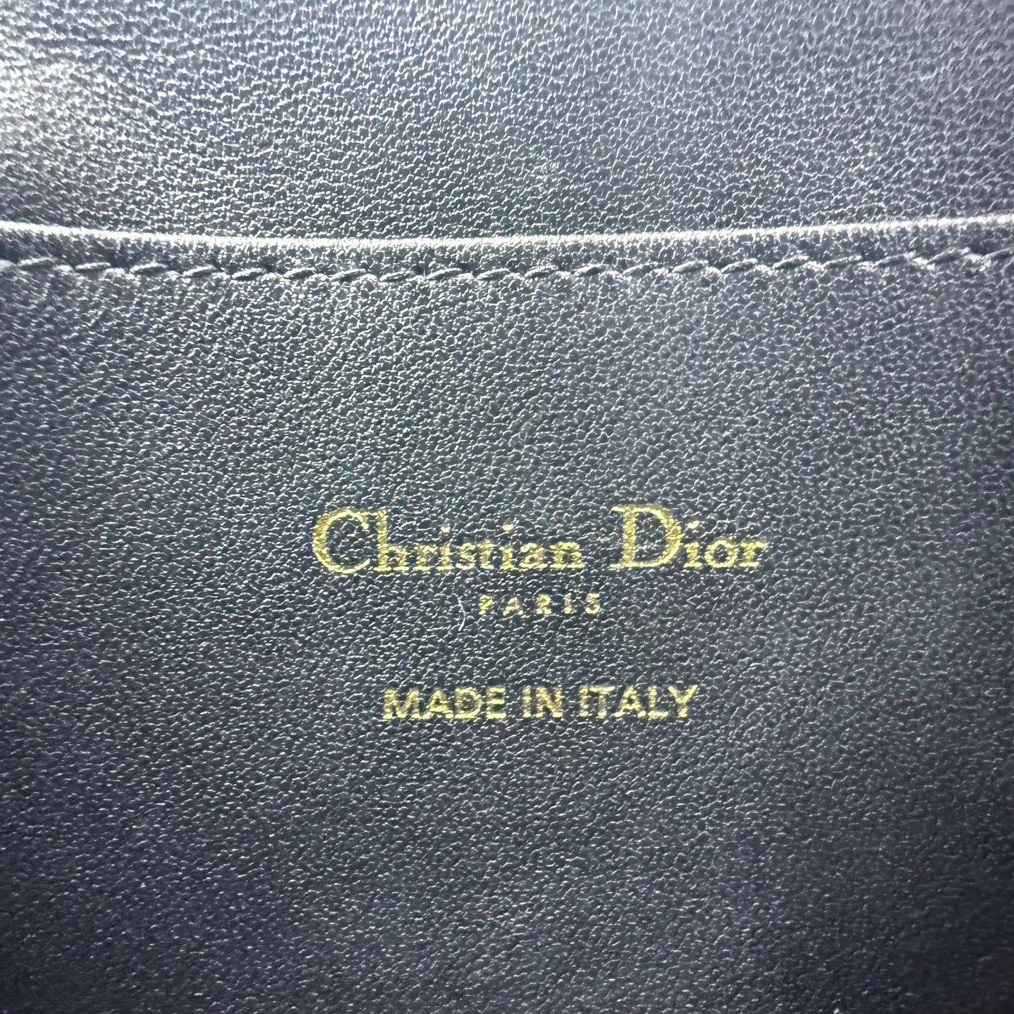 Christian Dior Black Caro Daily Pouch