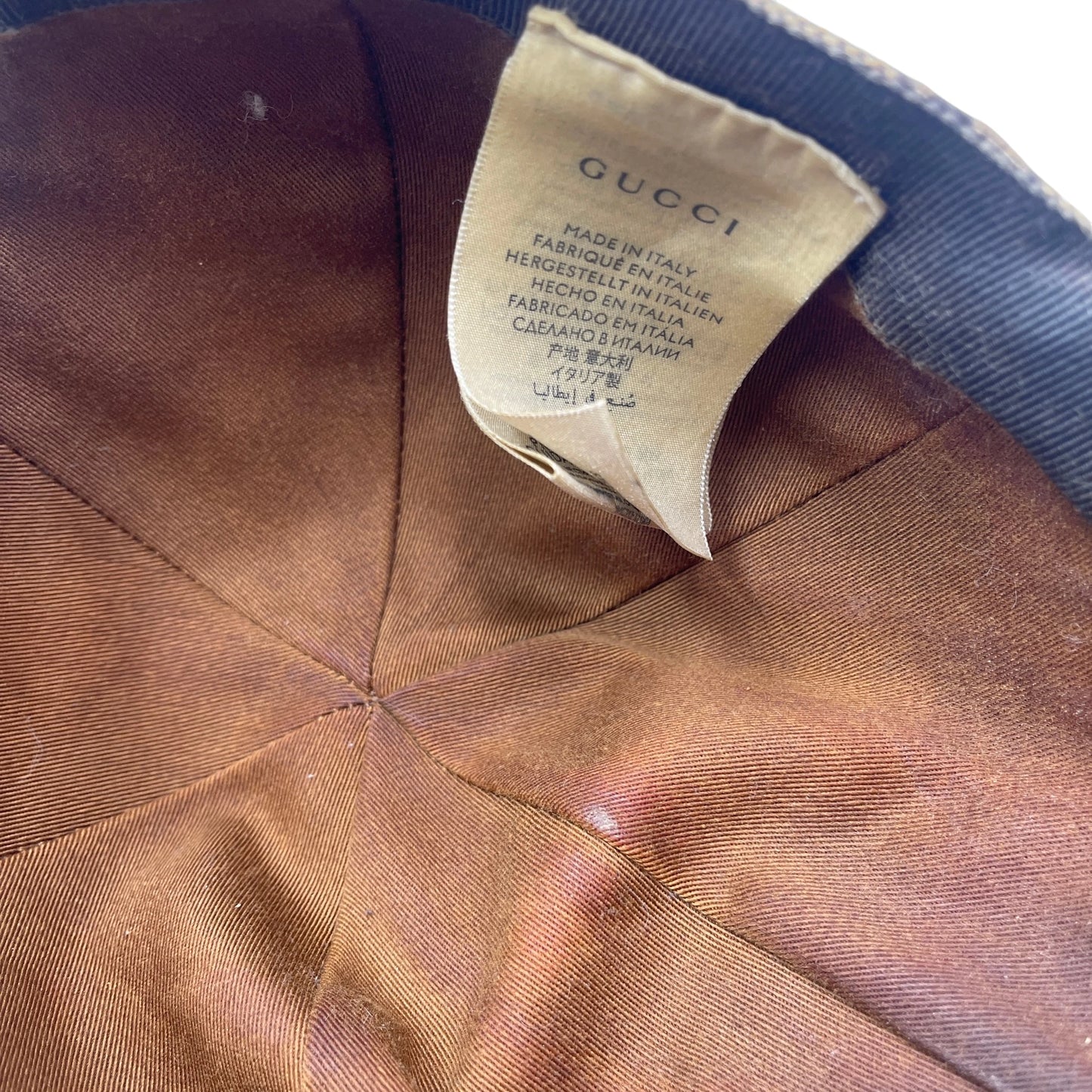 Gucci Monogram Cap