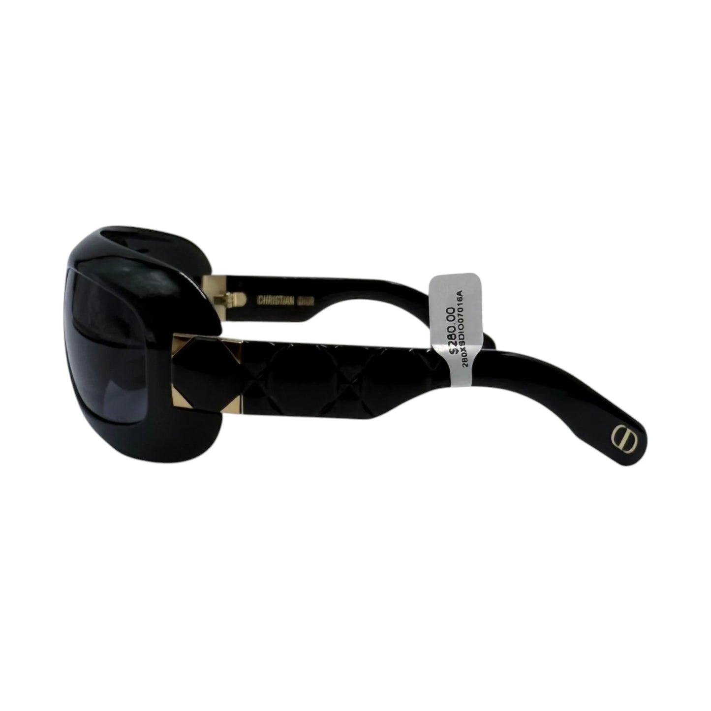 Christian Dior Black Oversized Bubble Sunglasses