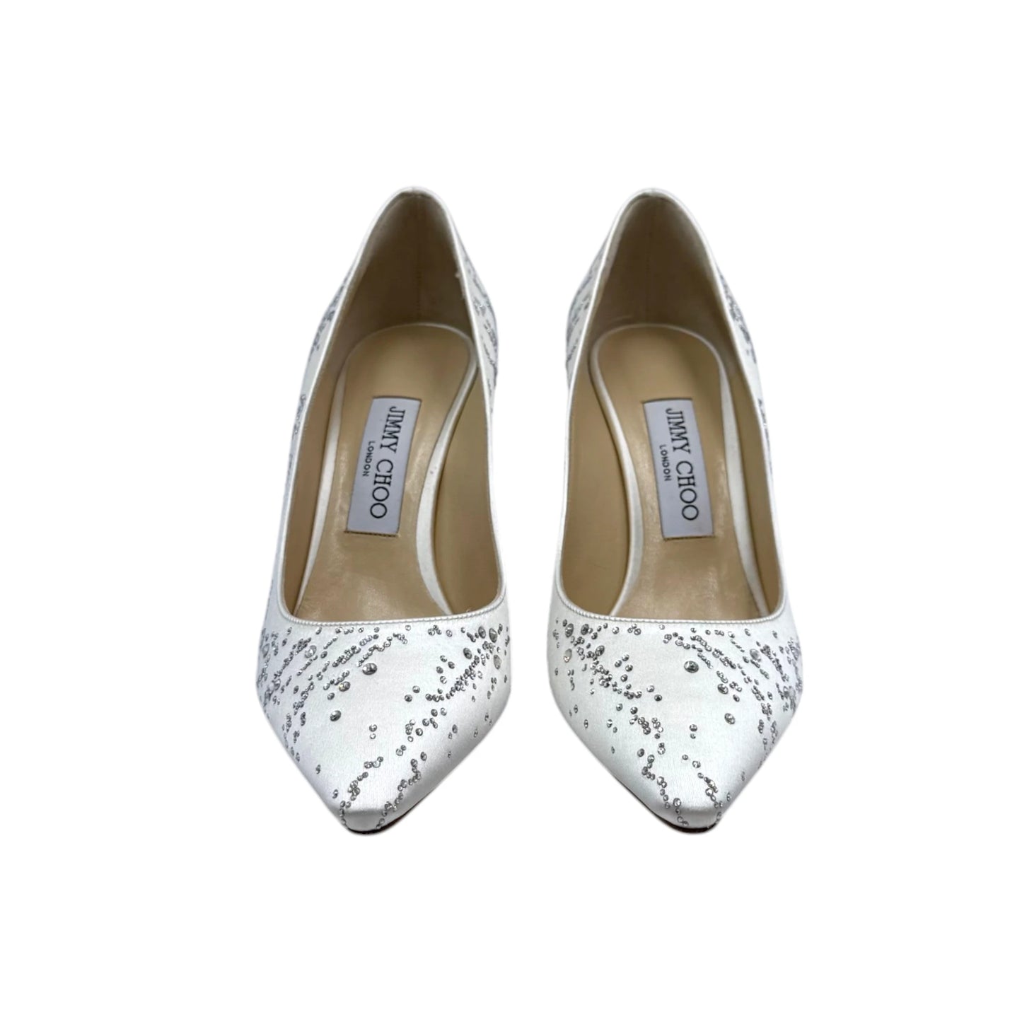 Jimmy Choo Fireworks Satin Pumps