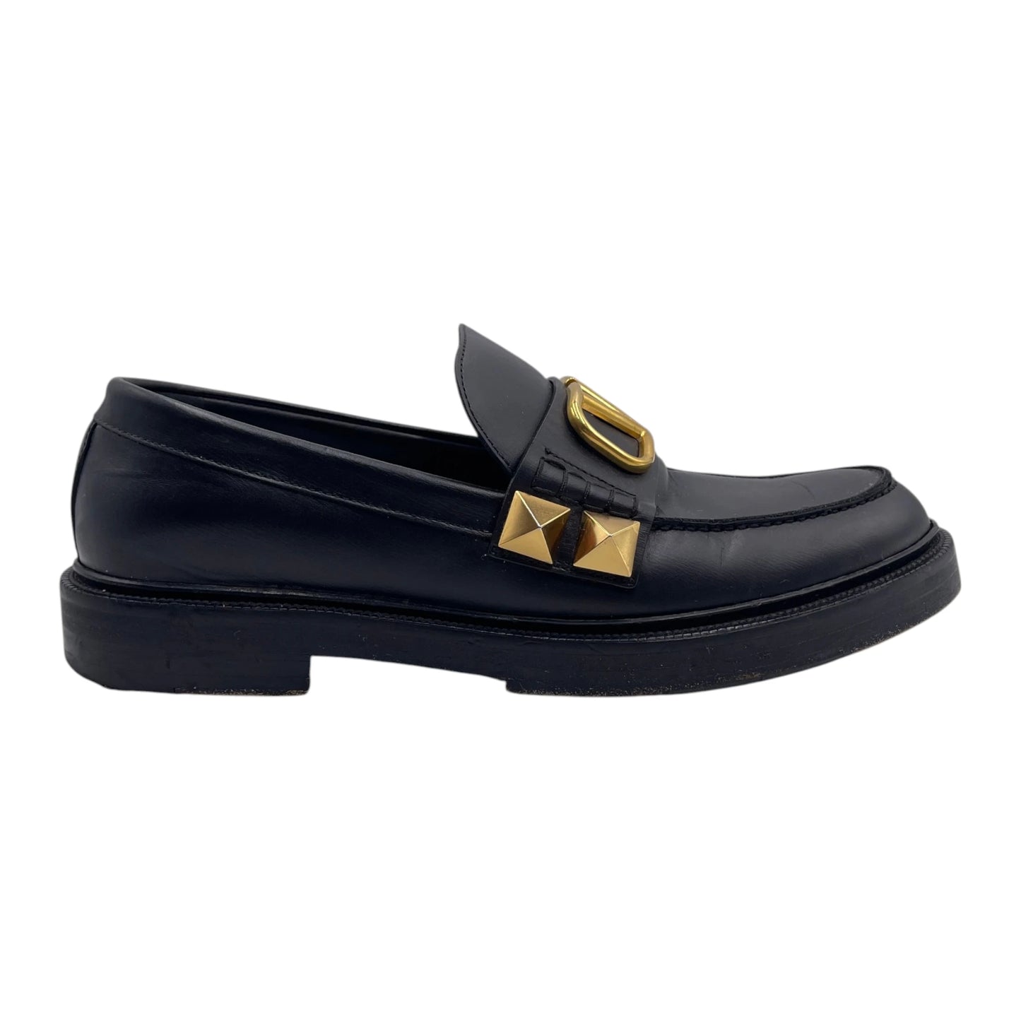 Valentino Stud Sign Loafers