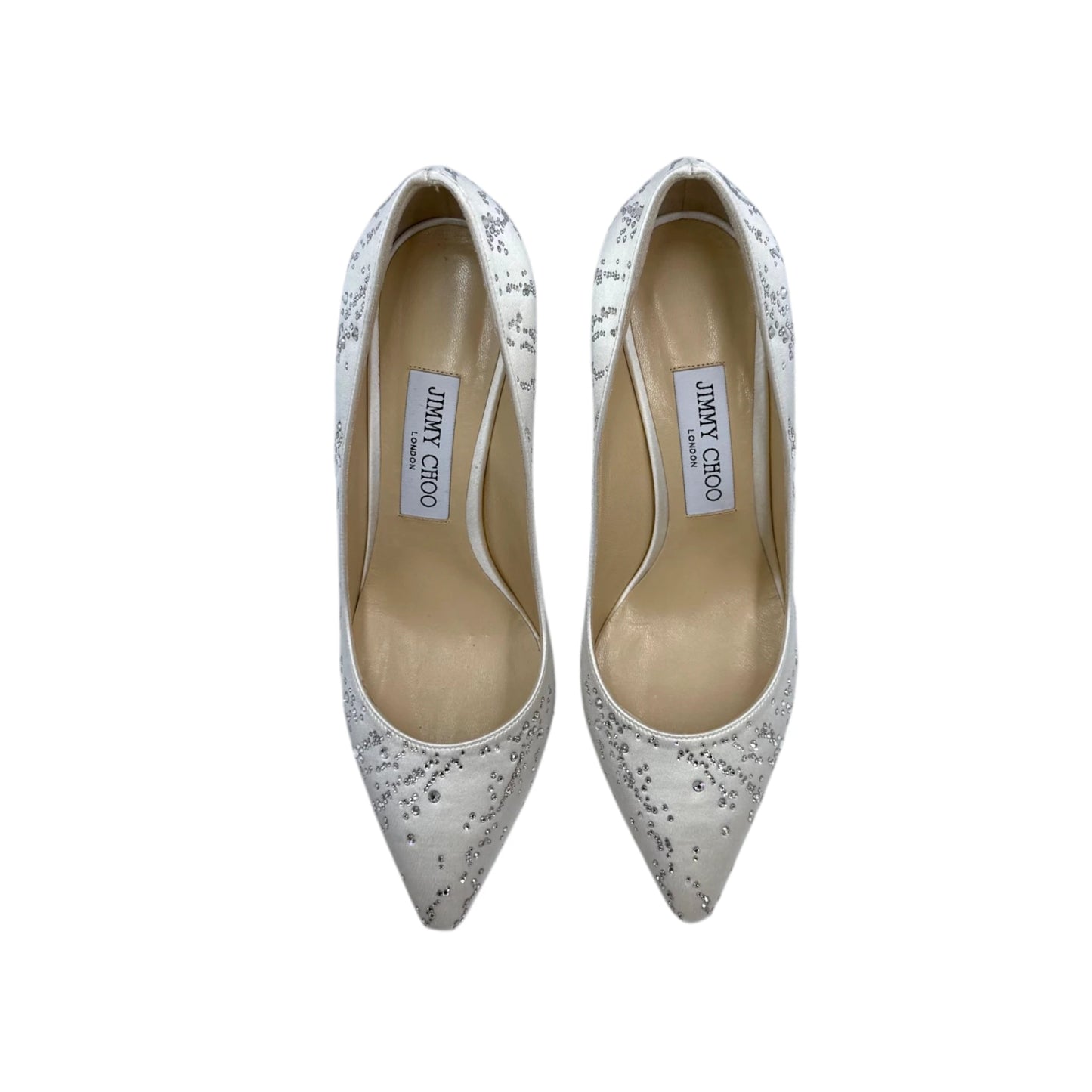 Jimmy Choo Fireworks Satin Pumps