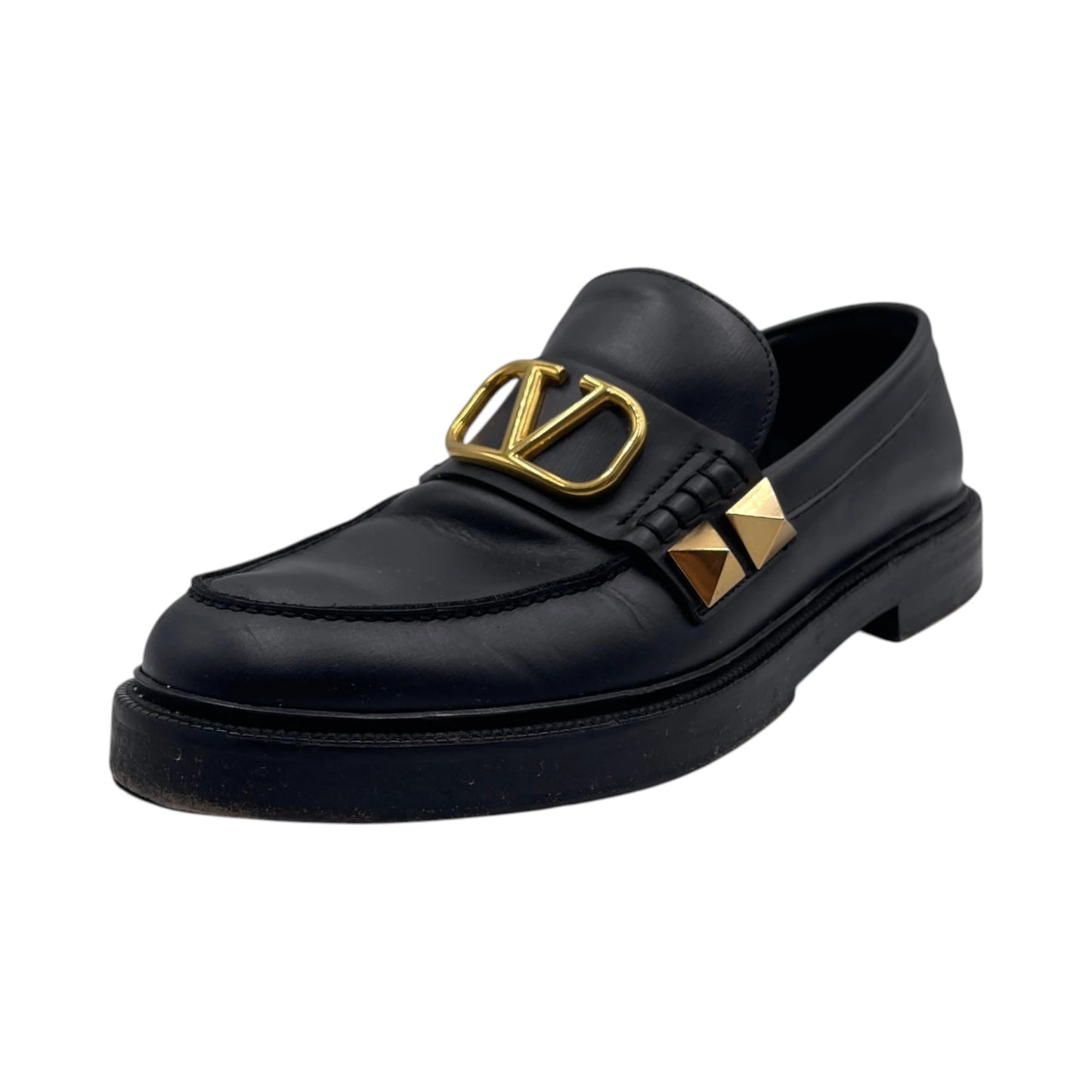 Valentino Stud Sign Loafers